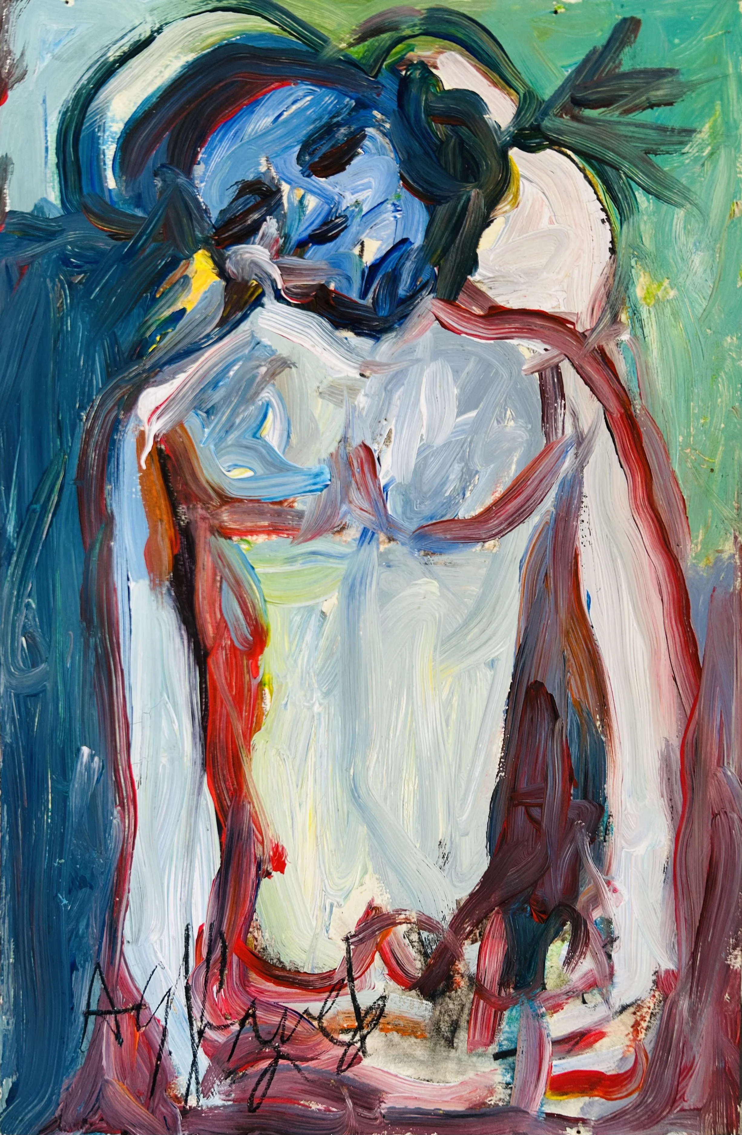 Gouache on paperboard 50 x 33 cm