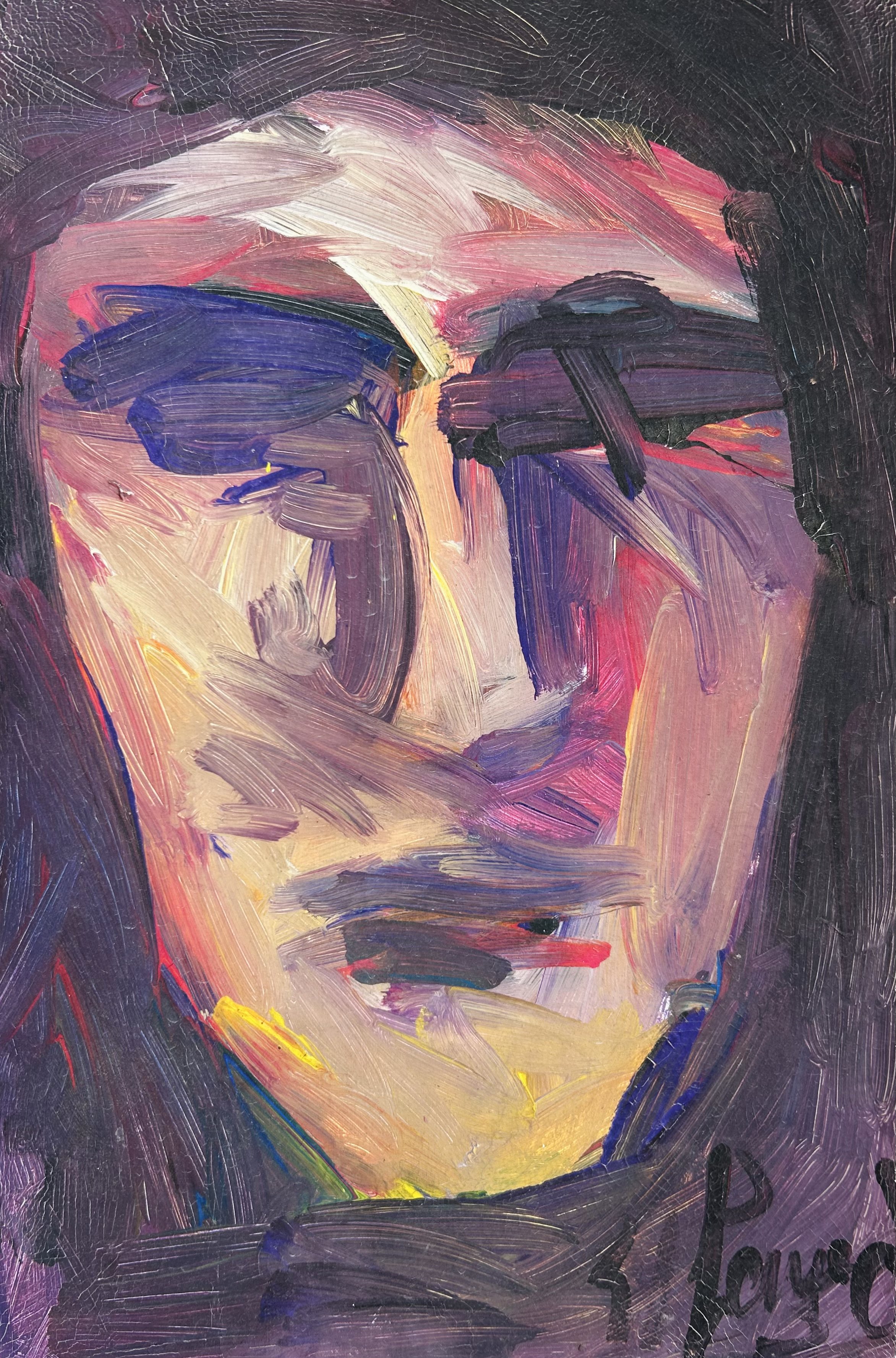 Gouache on canvas
37 x 24 cm 