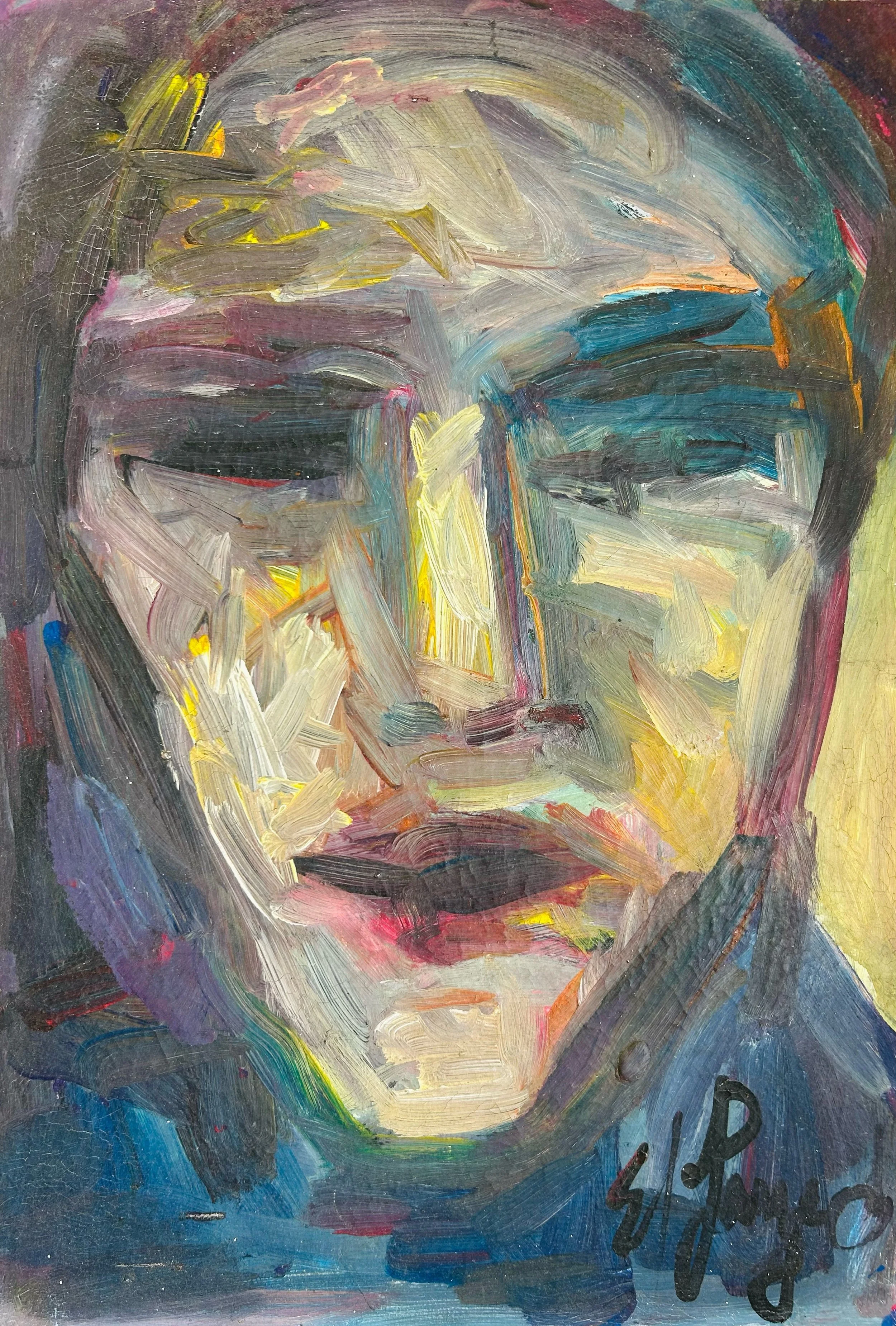 Gouache on canvas
44 x 30 cm
