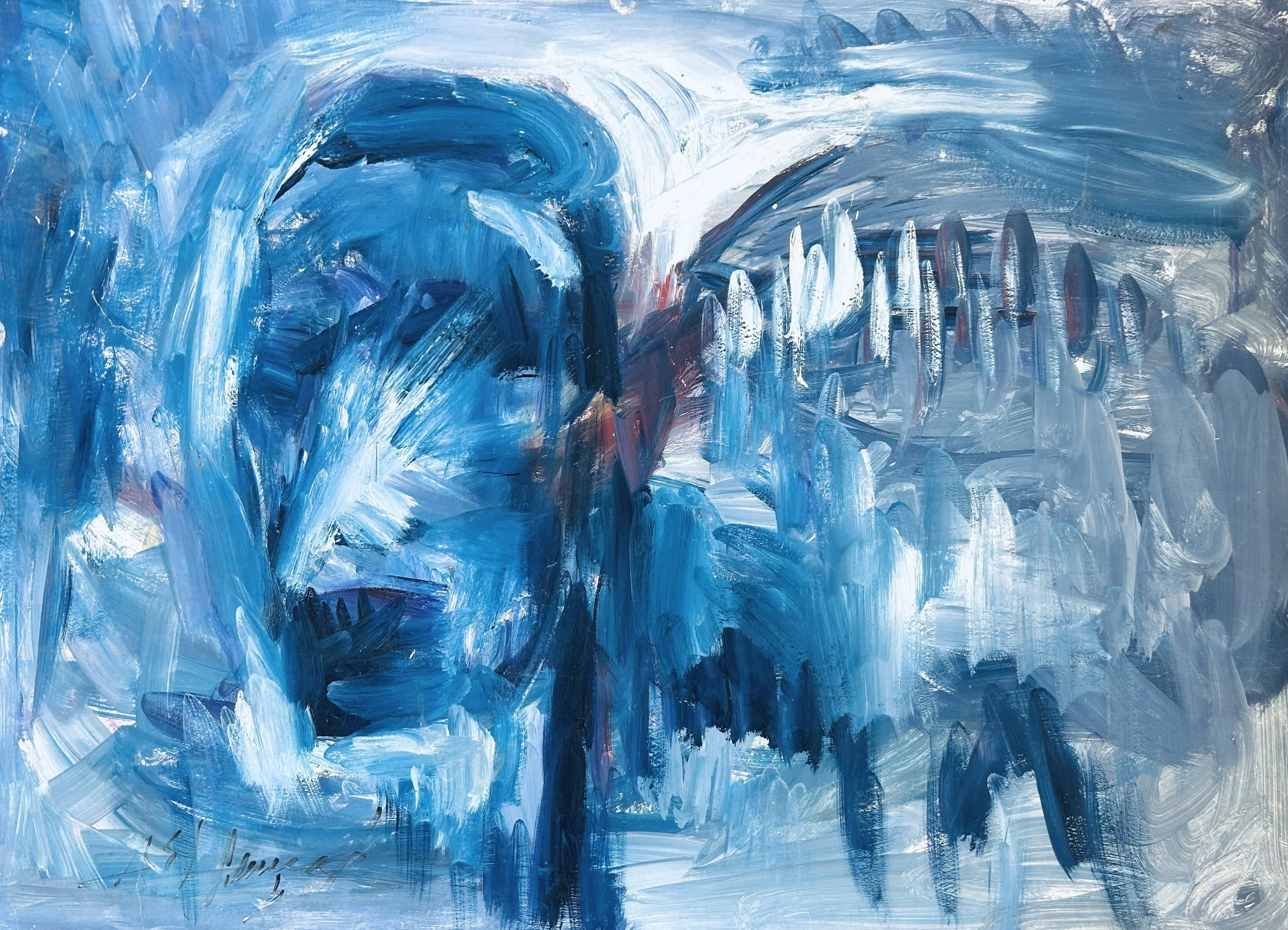 Gouache on paperboard
39 x 54 cm