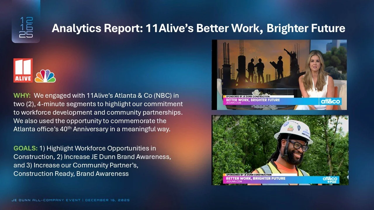 11 Alive's Better Work, Brighter Future