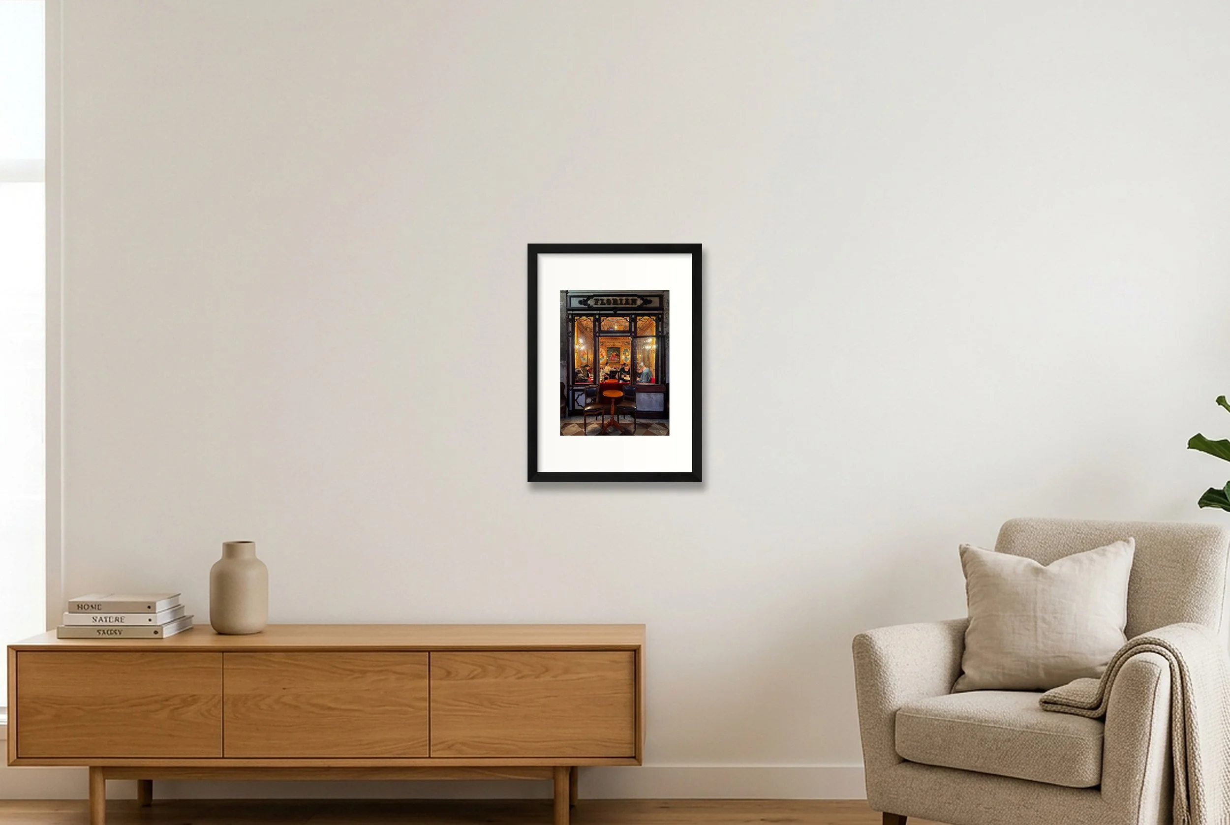 Fine art photograph for sale - Florian cafe in Venice Italy