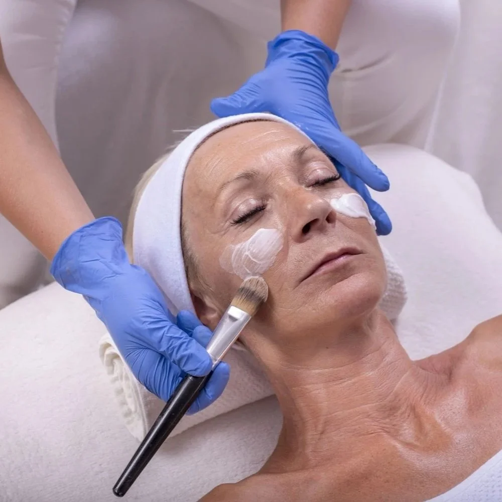 Hydrating anti-aging facial designed to reduce fine lines, improve skin texture, and restore a youthful glow.
