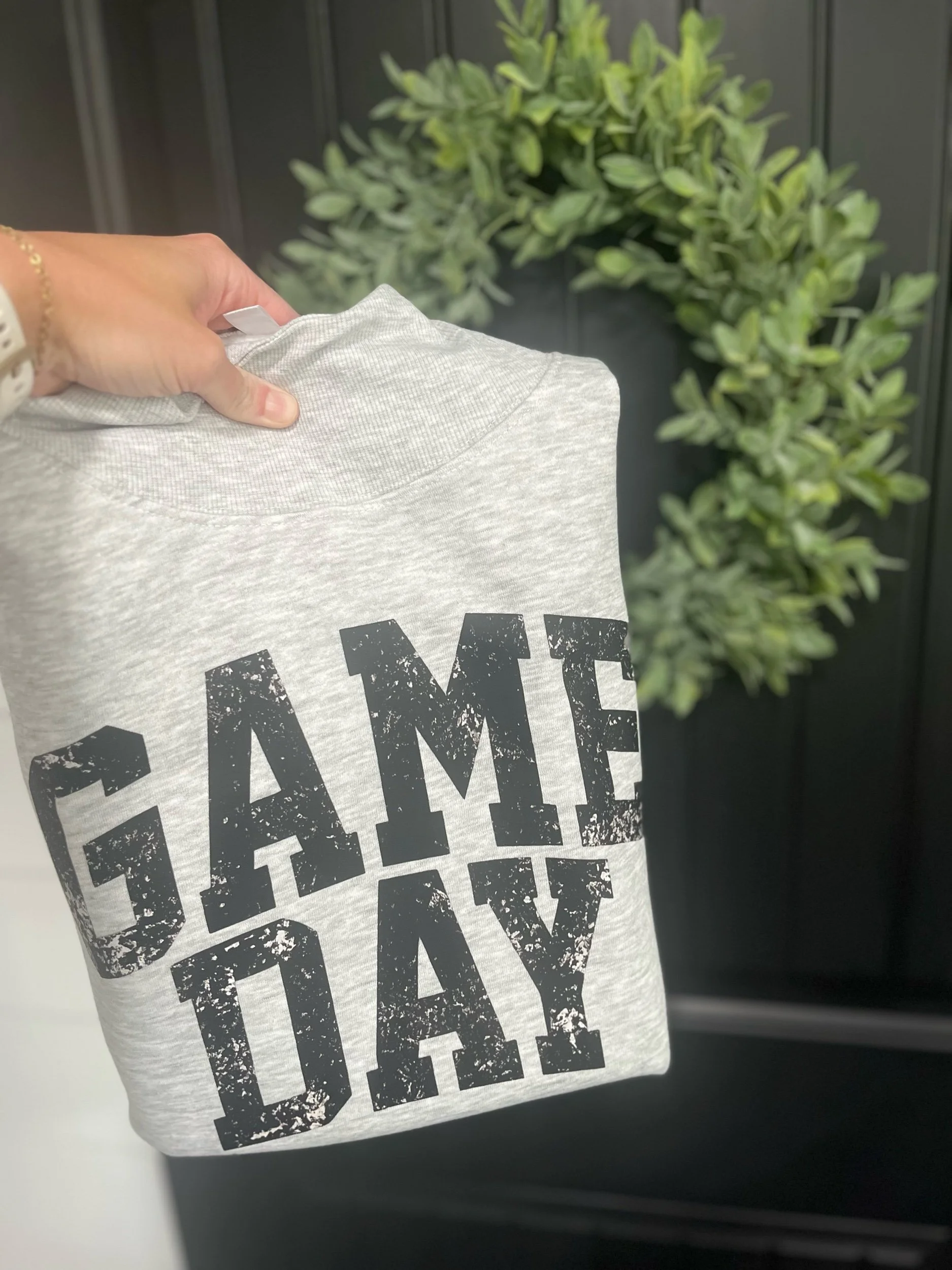 Game Day- Mockneck or Crewneck