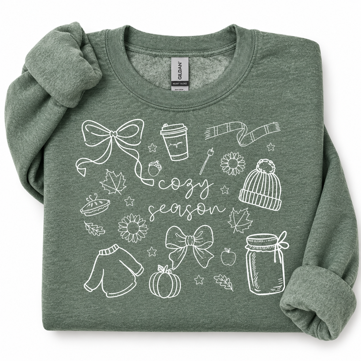 "COZY" Fall crewnecks