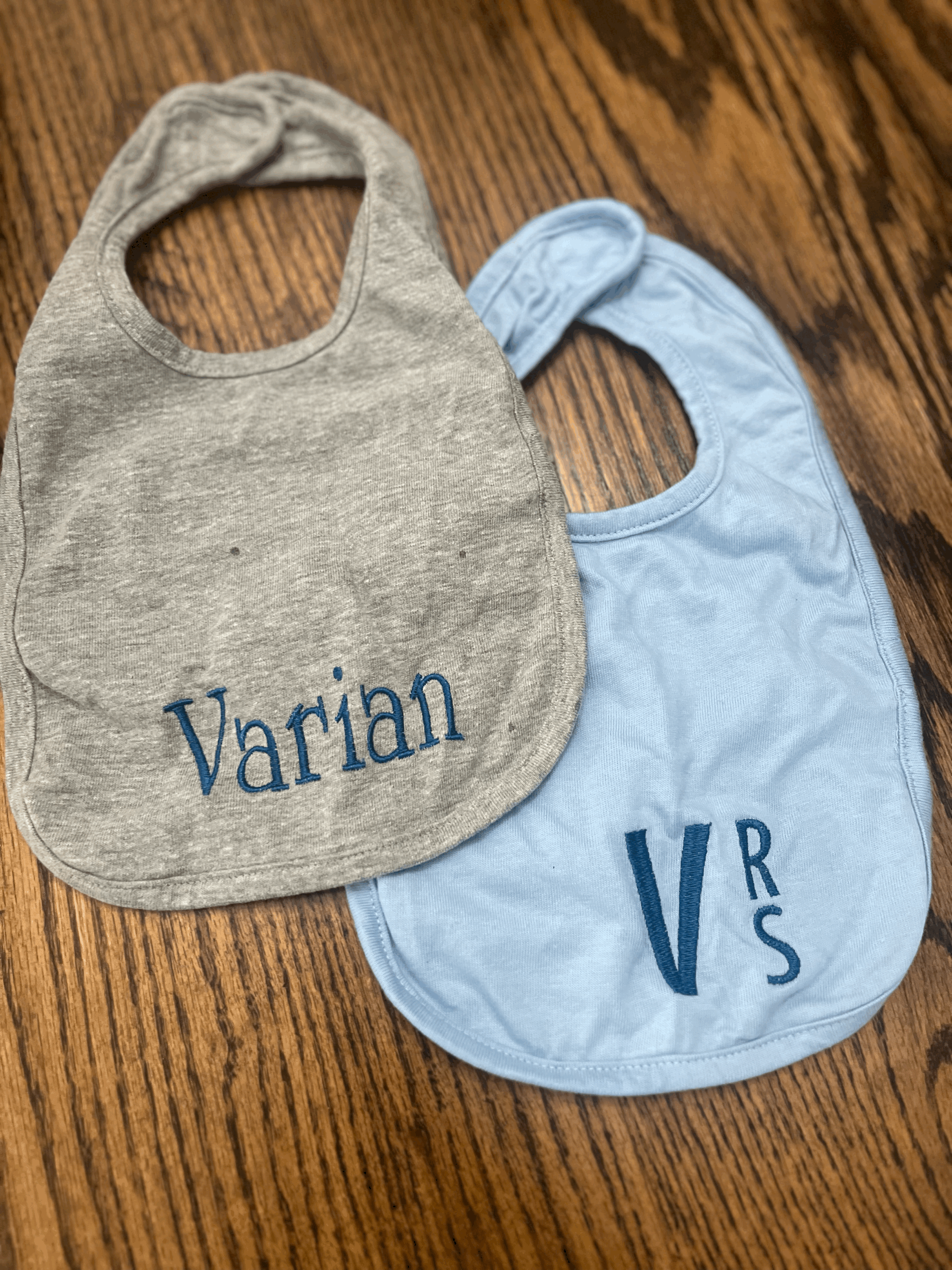 Custom Baby Bibs-Embroidered