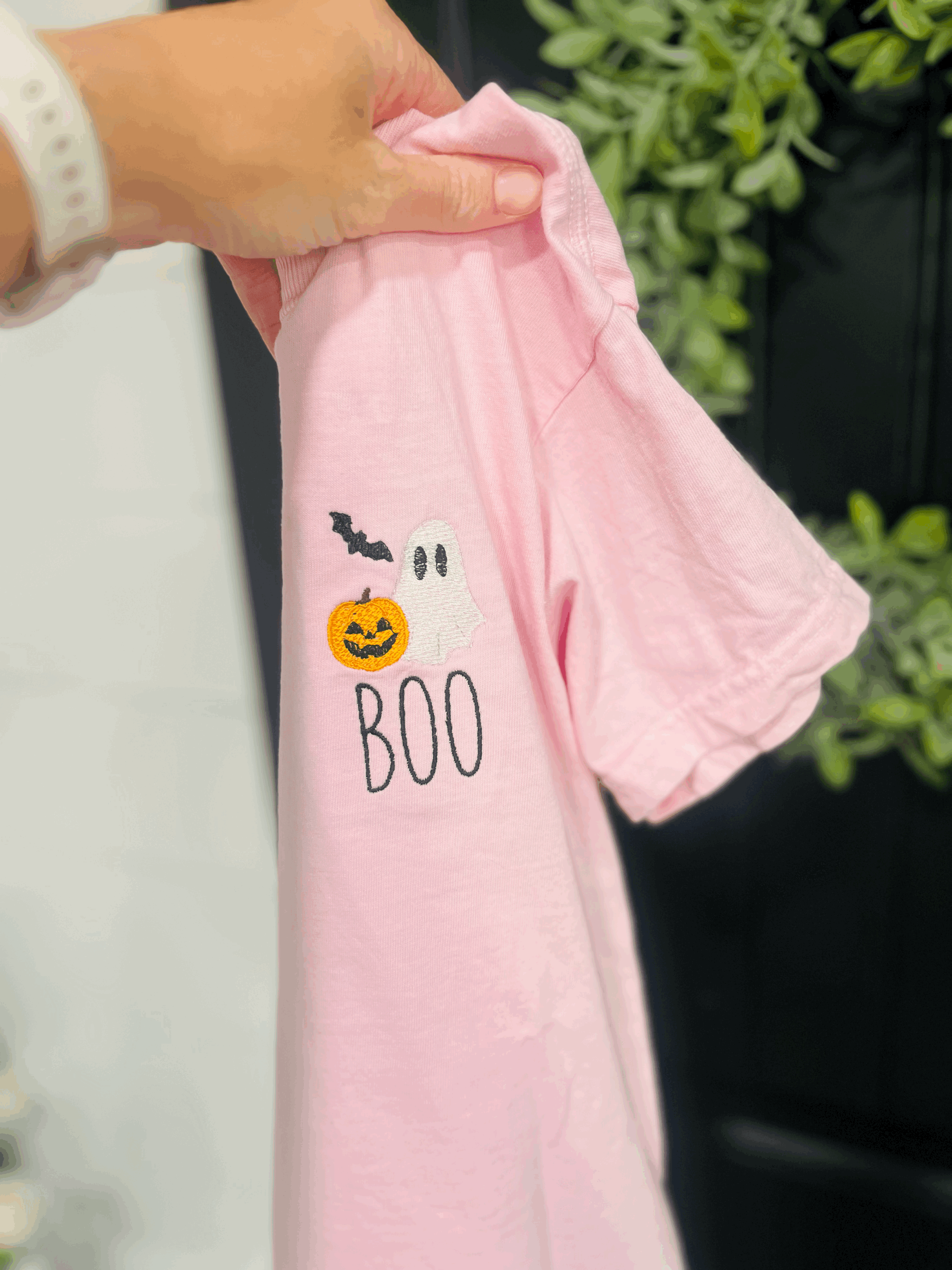 Pumpkin and Ghost Boo Tees