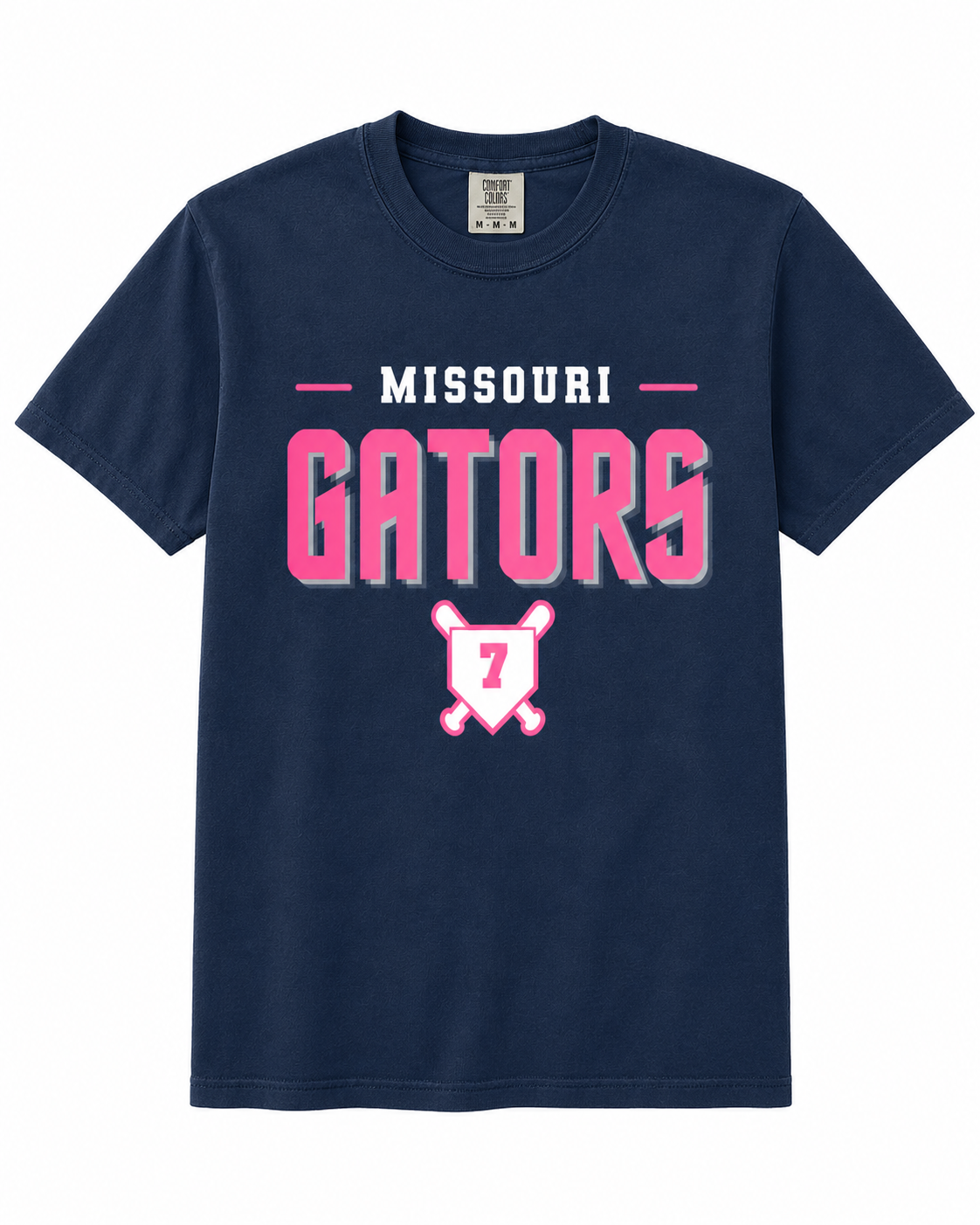 Custom Baseball Team- Players Number Tee