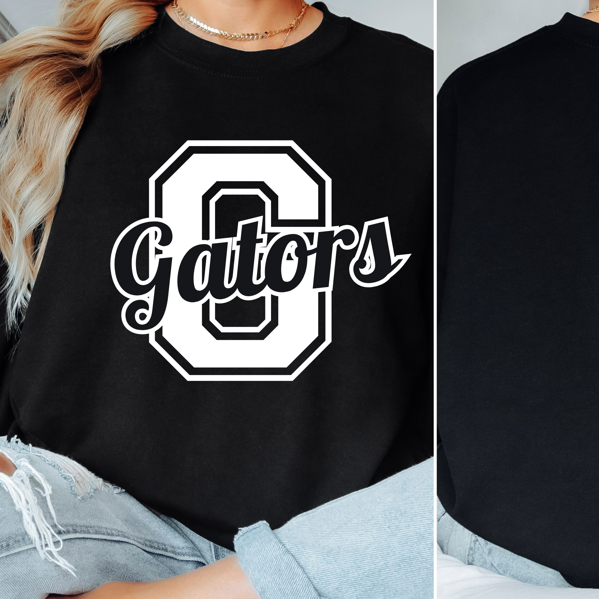 Team Initial Crewneck