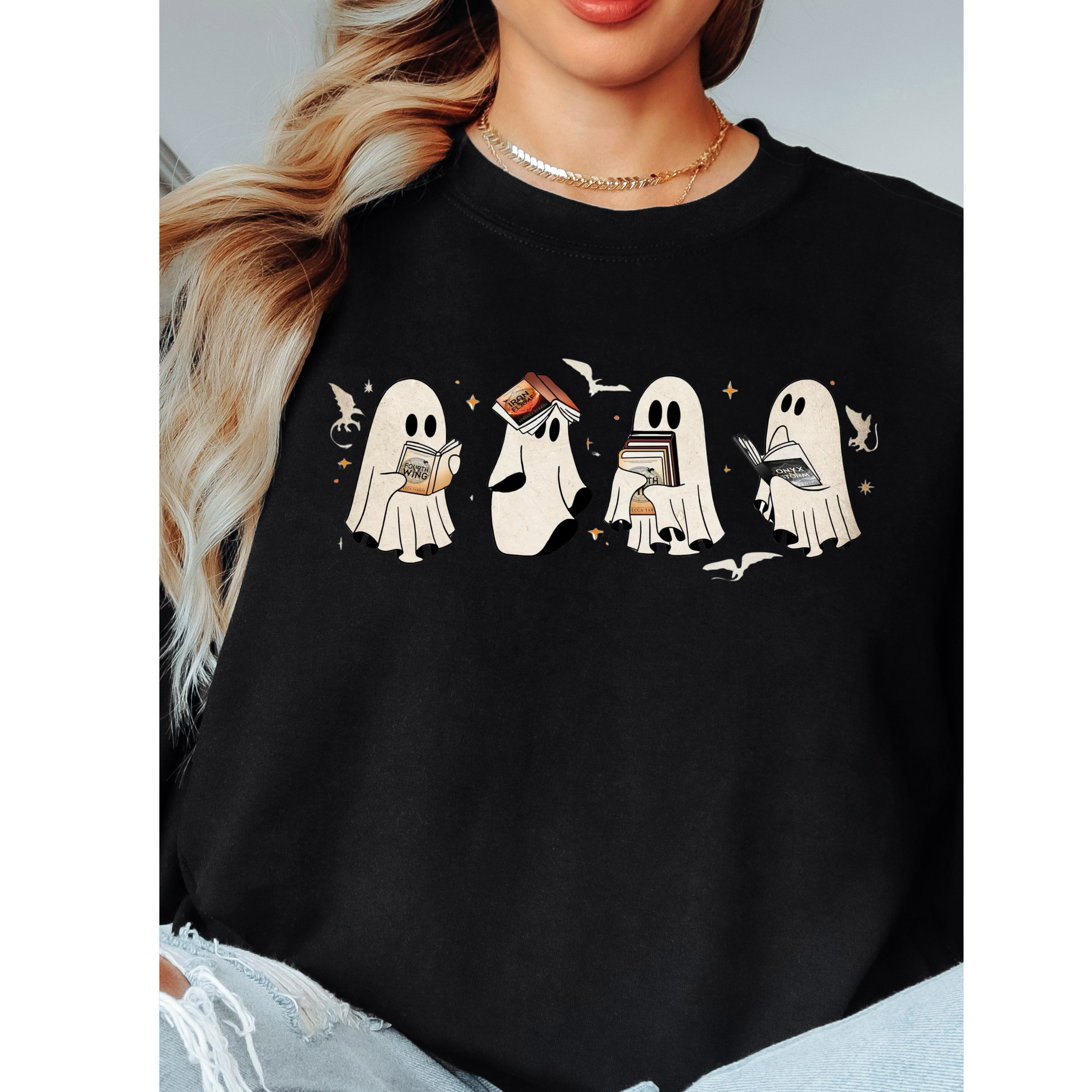 Book Theme Crewnecks