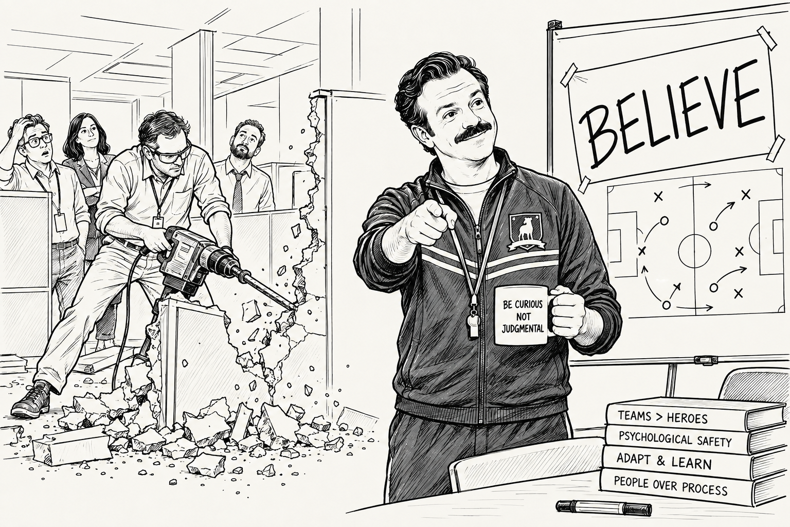 Stop Rolling Your Eyes at Ted Lasso — He’s Teaching Agile for Free