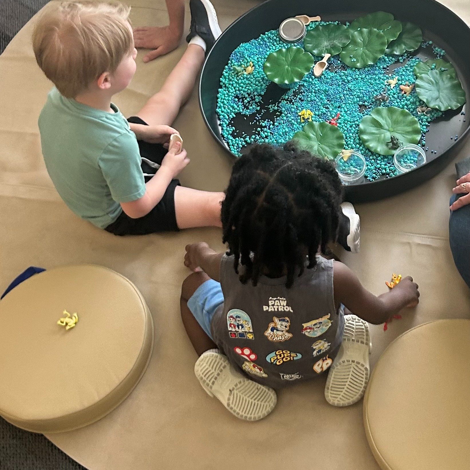 Today&rsquo;s library group reminded me why &ldquo;development first. theme second. joy always.&rdquo; matters so much at My WonderPlay. 💚

Within minutes, all 3 children in our small group became dysregulated at the same time. Big feelings. Busy bo