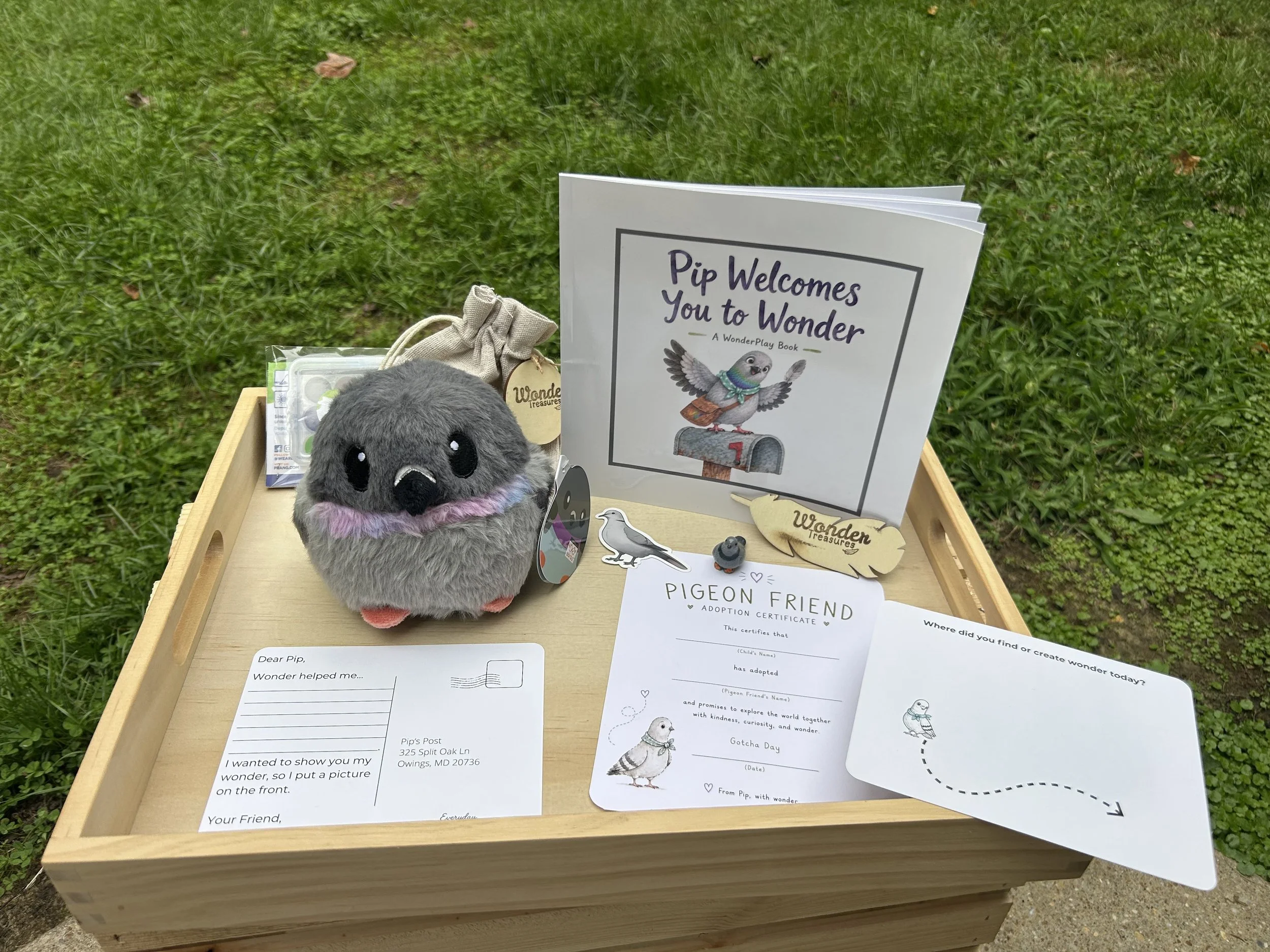 Pip's Welcome Post