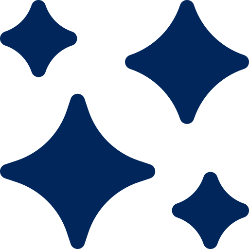 Pattern of blue geometric shapes on a black background.