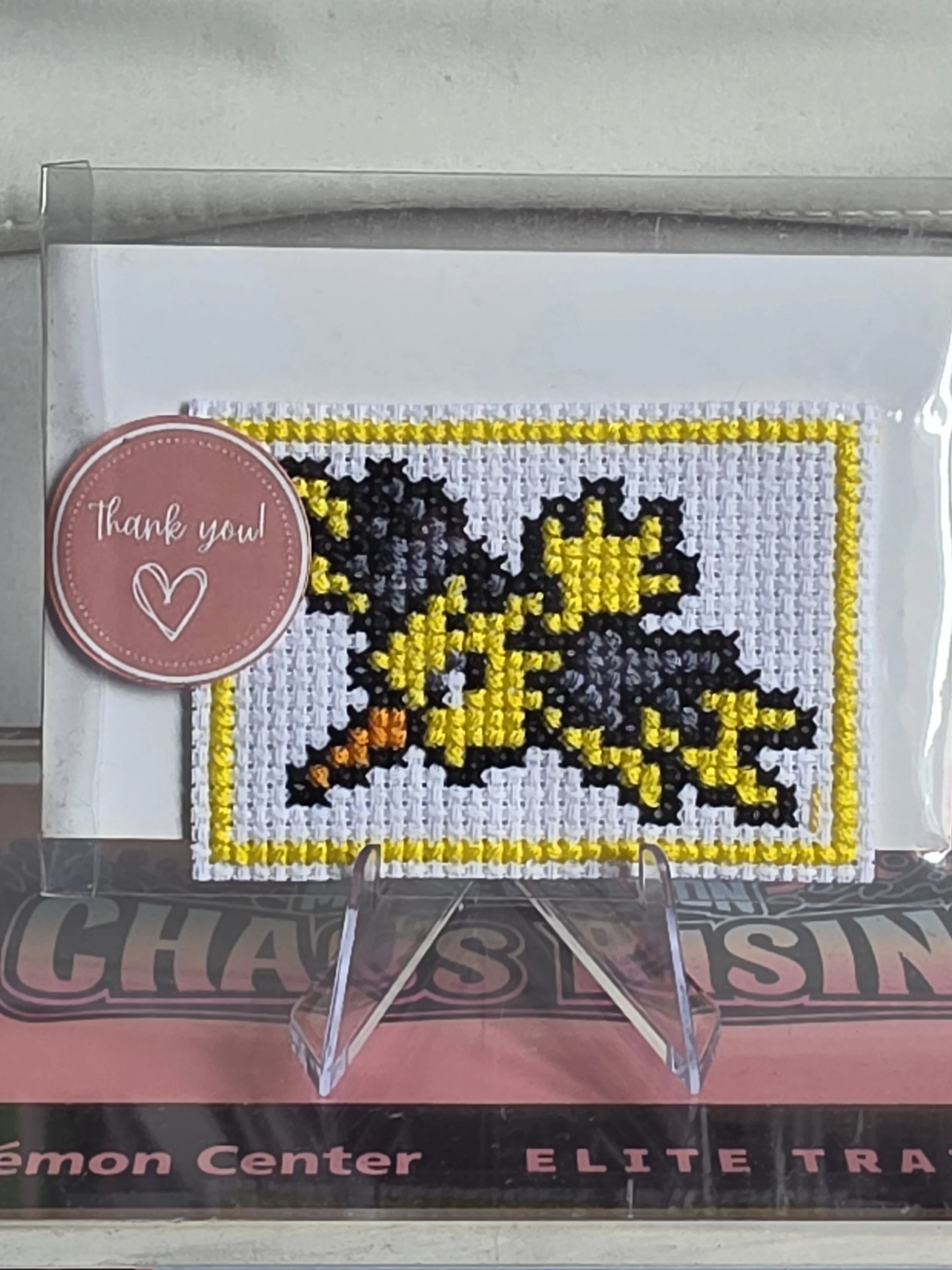 Hand Stitched Zapdos Fridge Magnet