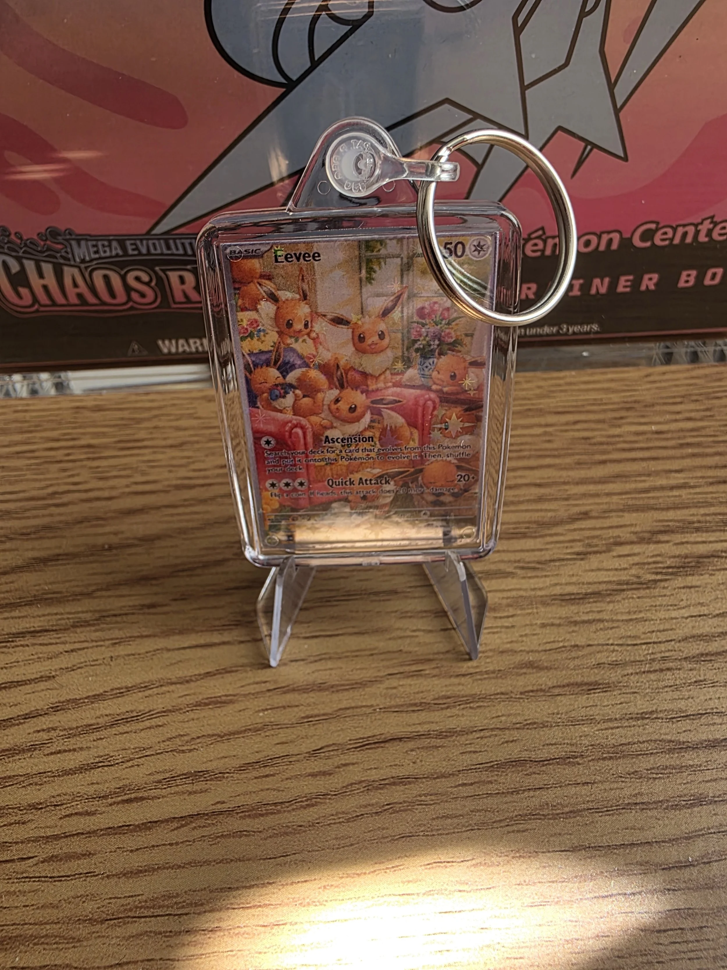 Eevee Keyring Twilight Masquerade