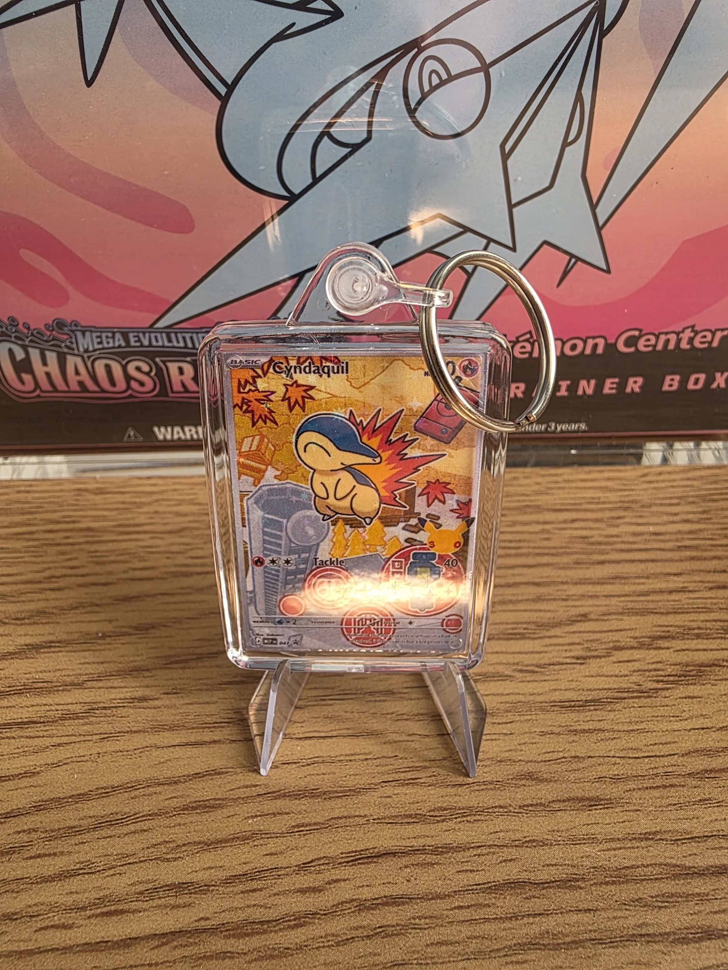 Cyndaquil Keyring Firster Partner Collection
