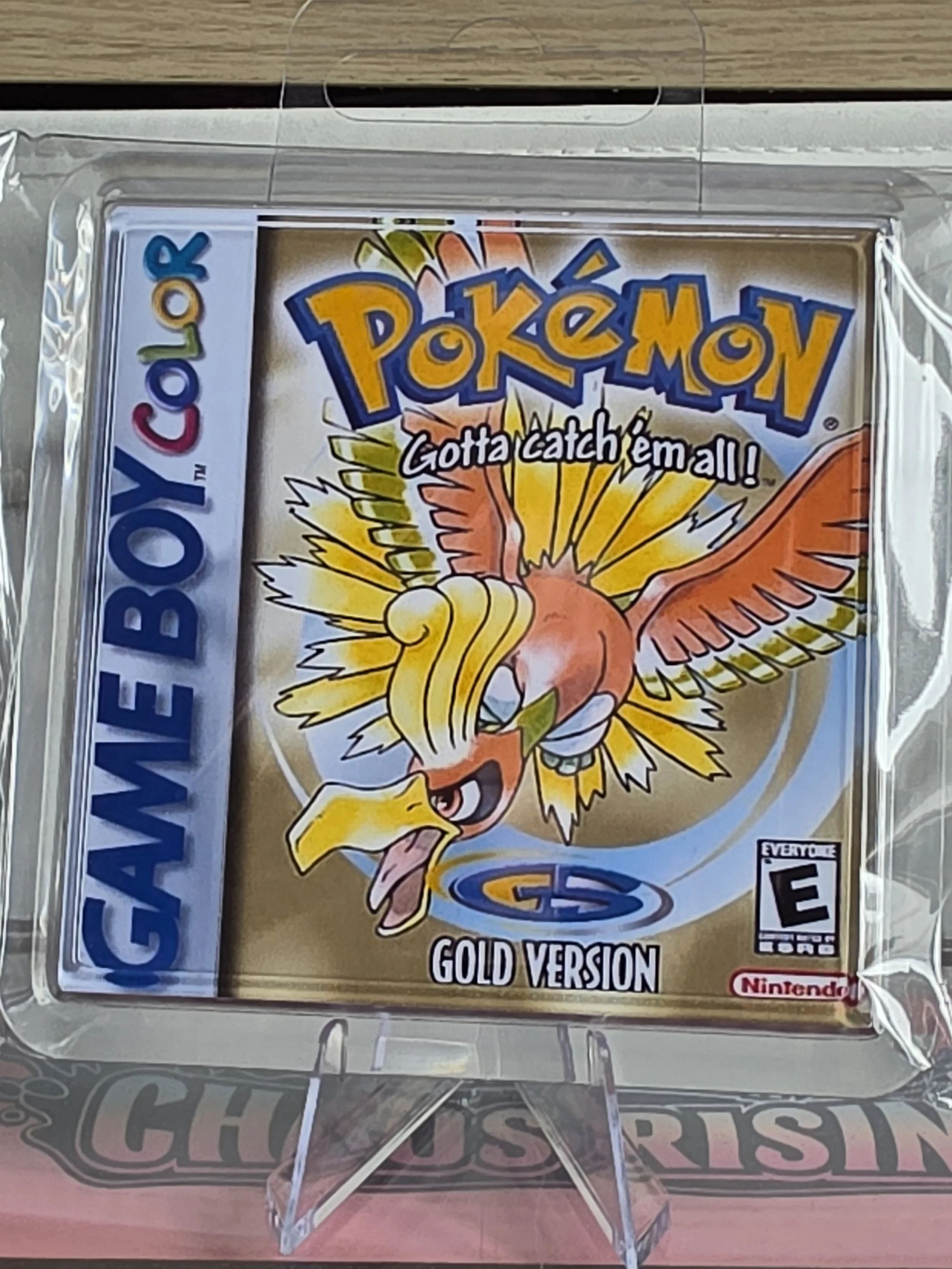 Pokemon Gold Drinks Coaster