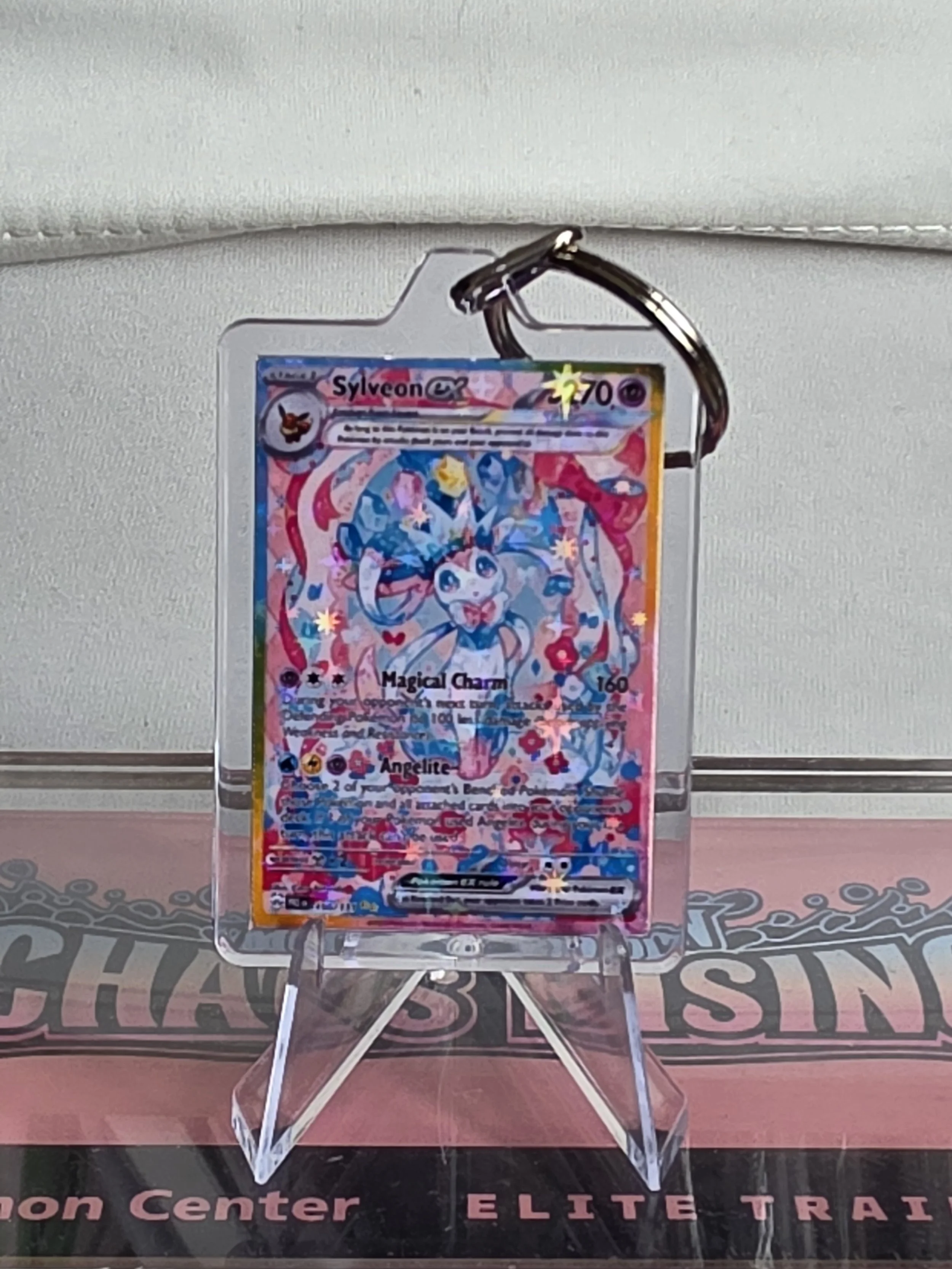 Sylveon Keyring Prismatic Evolutions