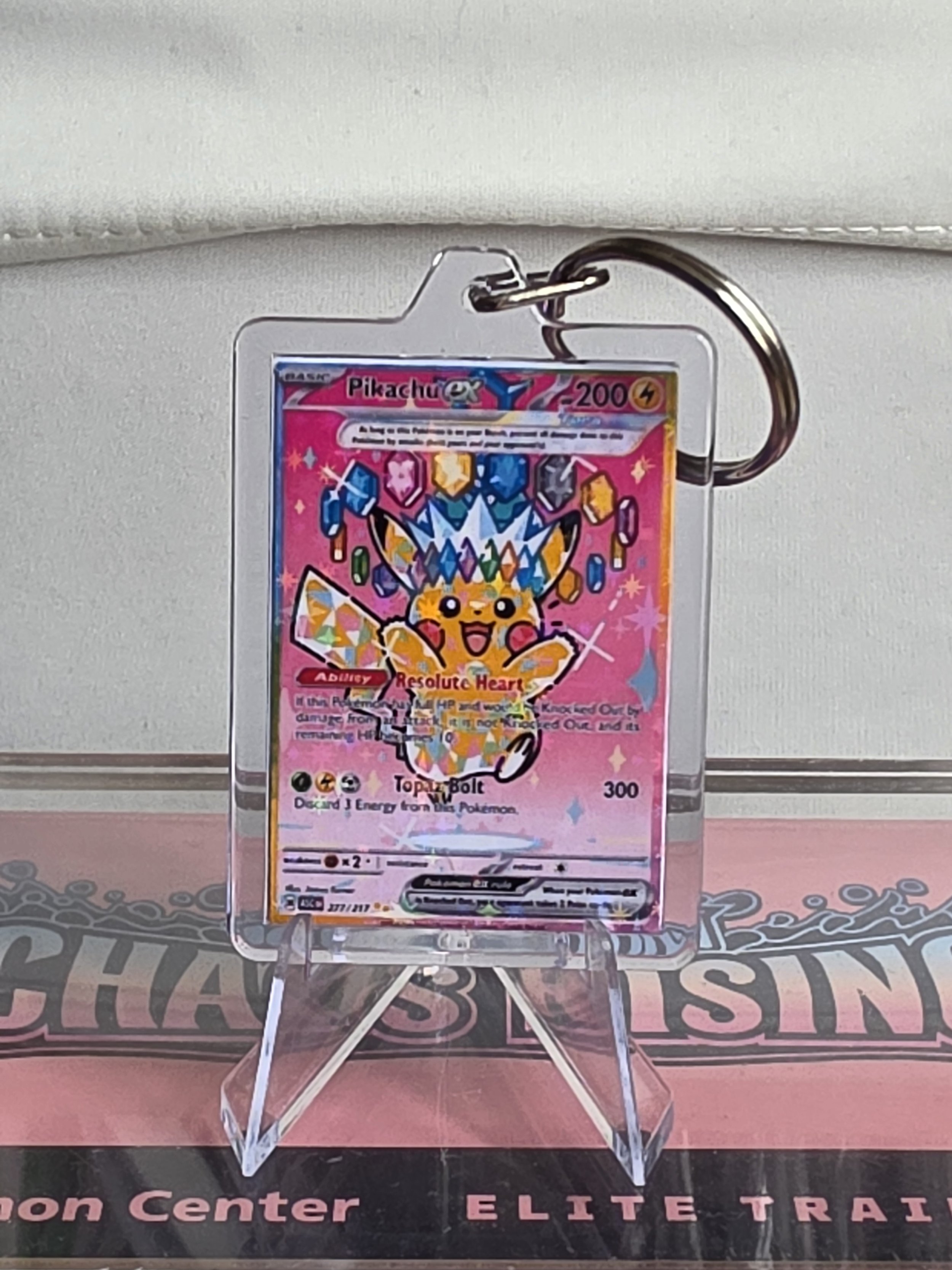 Pikachu Keyring Ascended Heroes