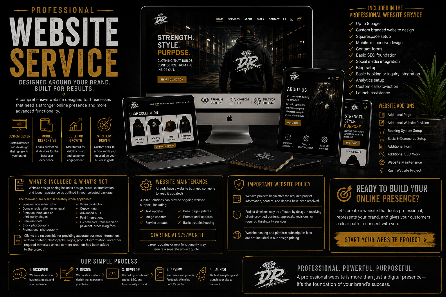 Premium Professional Website