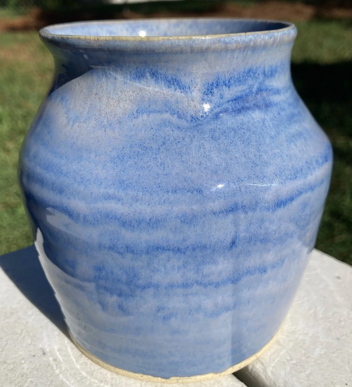 Cornflower Blue Vase