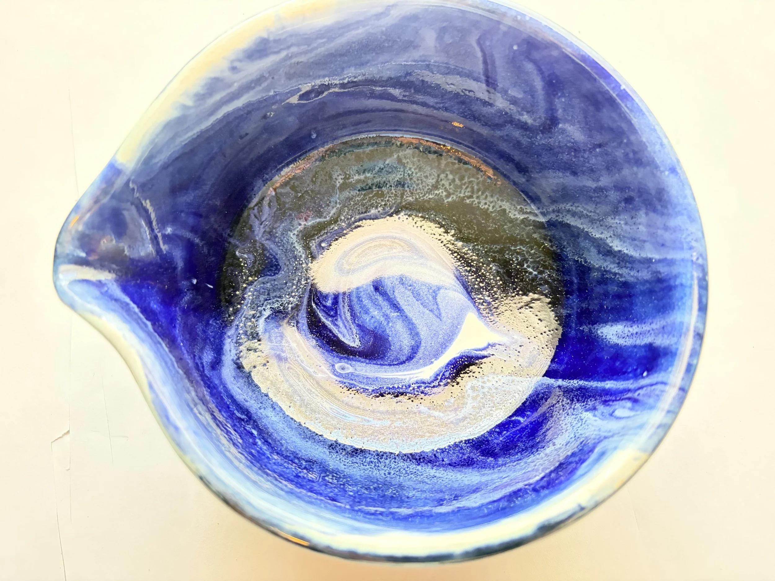 Blue Marbled Matcha Beauty