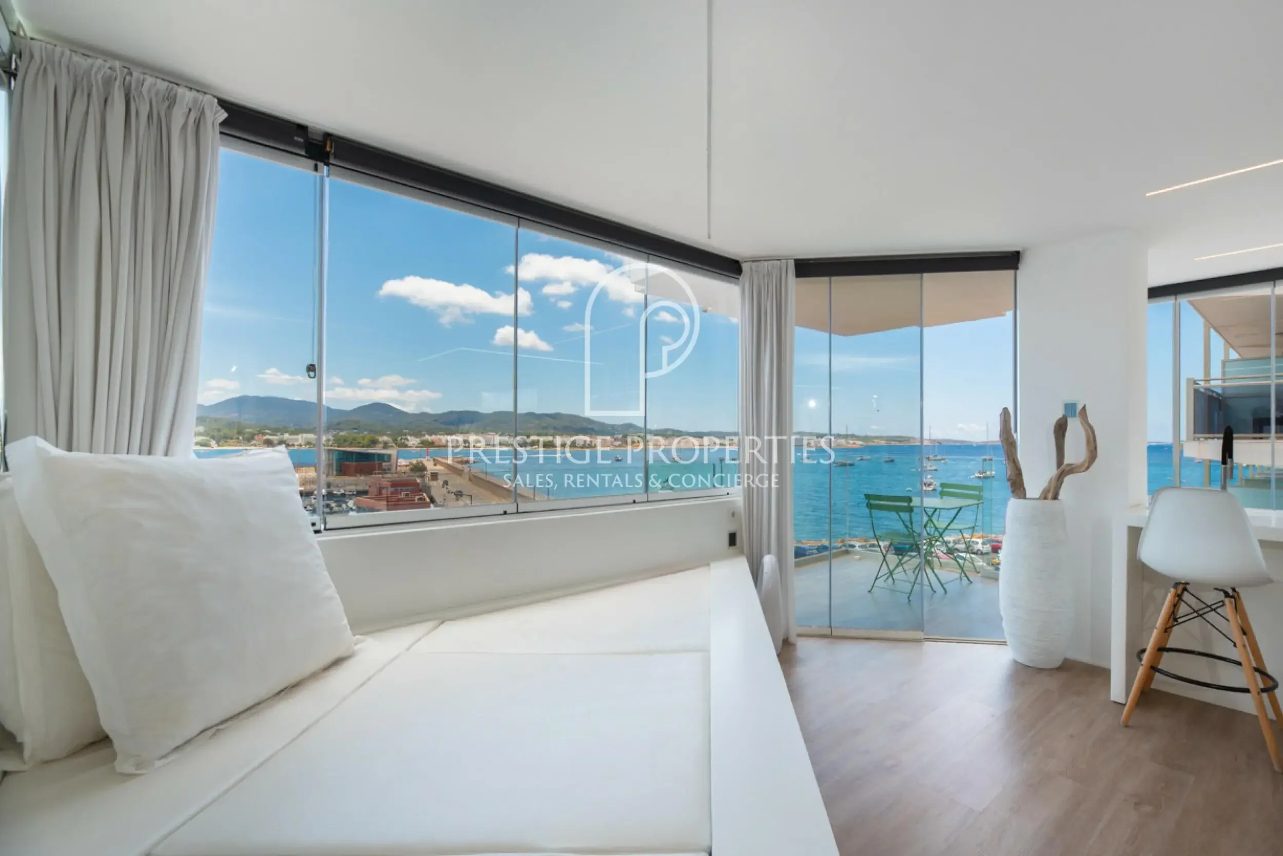 1-Bed Frontline Seafront Apartment with Panoramic Sunset Views, San Antonio, Ibiza, Spain, €410,000
