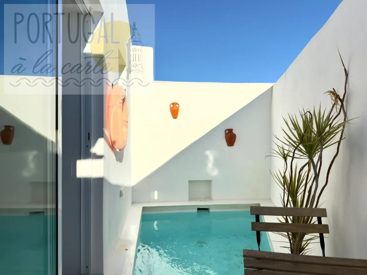 1-Bed Renovated Alentejo House with Patio and Plunge Pool, São Marcos do Campo, Portugal, €159,000