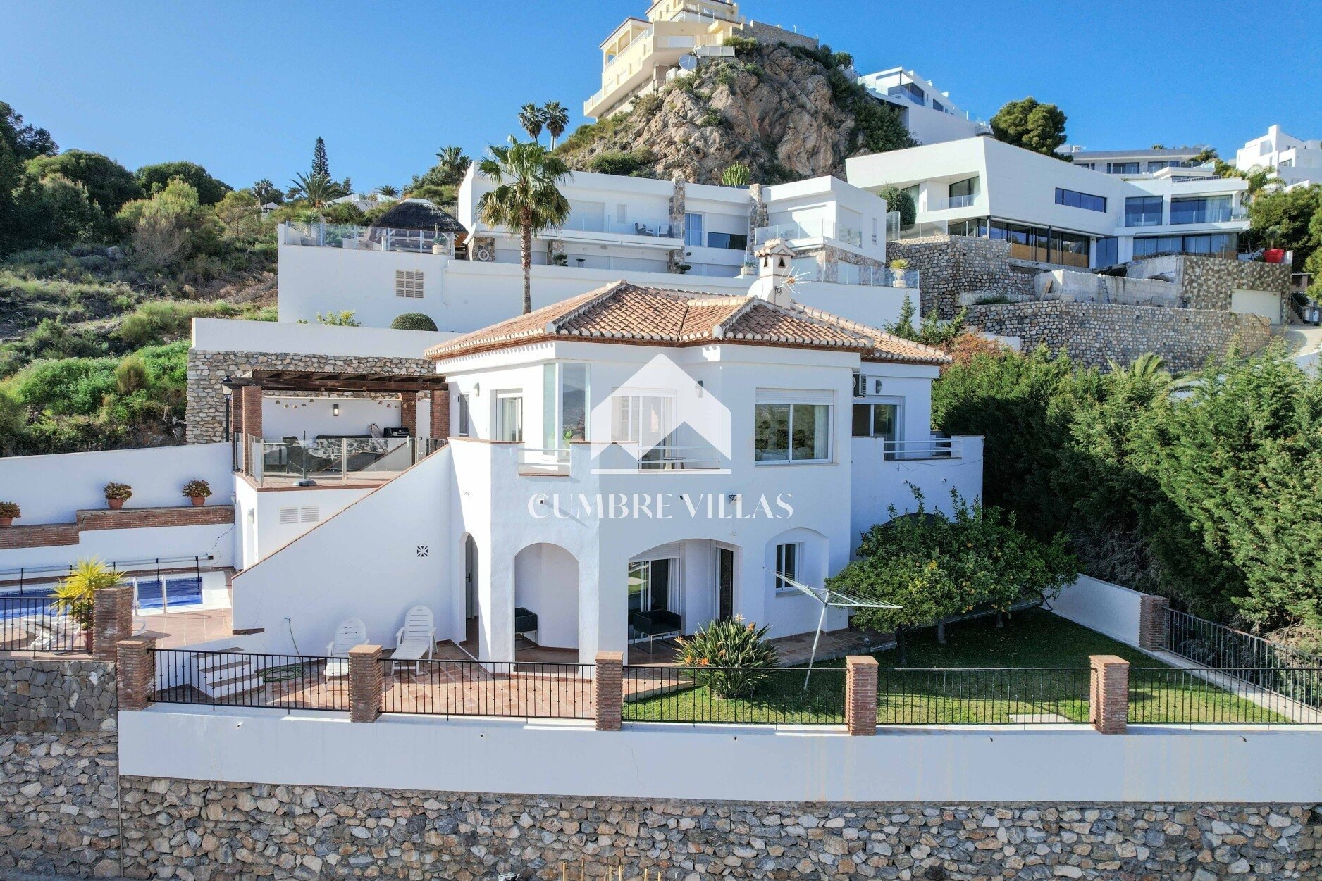 4-Bed Andalusian Villa with Heated Pool, Tropical Garden, and Sea Views, Salobreña, Spain, €639,000