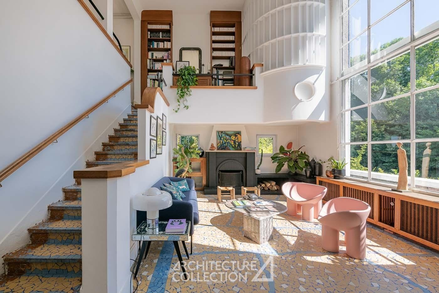 5-Bed Modernist Villa with 6-Metre Glass Roof and Rooftop Terrace, Montargis, France, €590,000