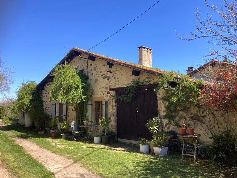 The Buyer Playbook: 2-Bed Country Cottage with Garage/Barn and 5 Acres of Riverside Land, Availles-Limouzine, France, €76,750