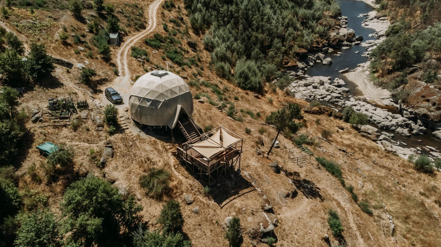 The Buyer Playbook: Geodesic Dome with Private River Beach, Coimbra District, Portugal, €250,000