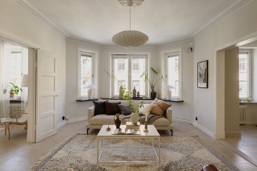 Neutral spaces get a bad rap — until you step into one, in Sweden, that’s done just right.