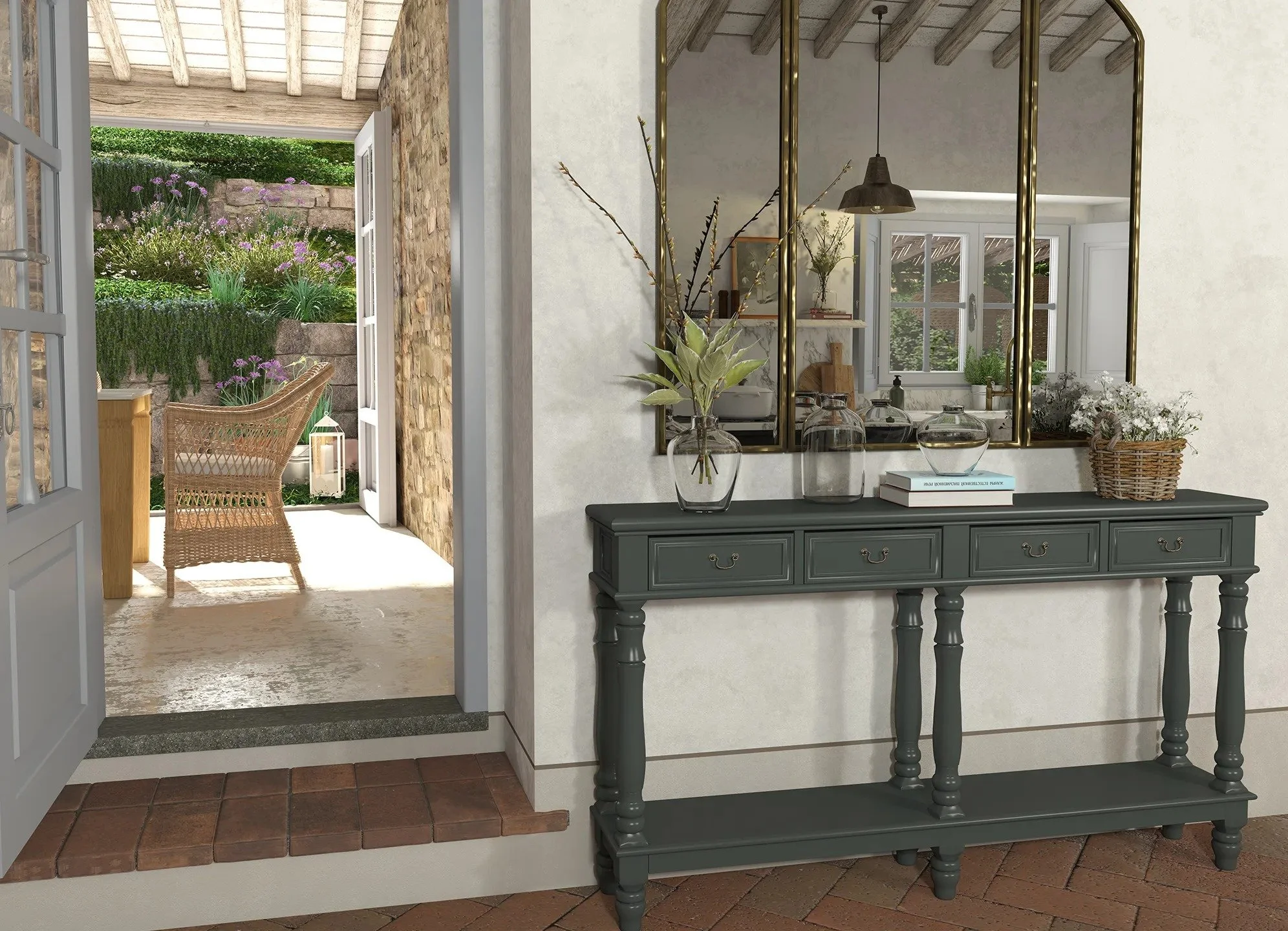 tuscan-entryway-with-console-table-and-garden-view.jpg