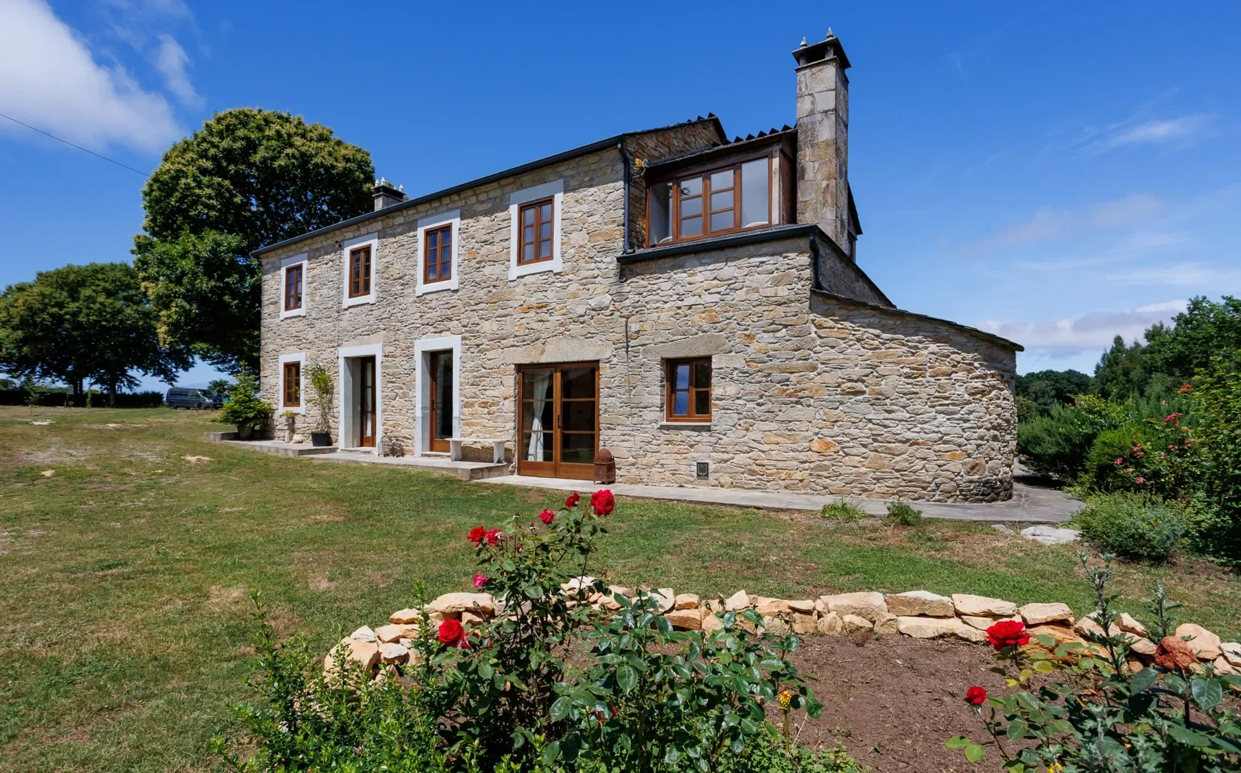 3-Bed Restored Galician Stone House with 3 Hectares, Vilalba, Spain, €370,000