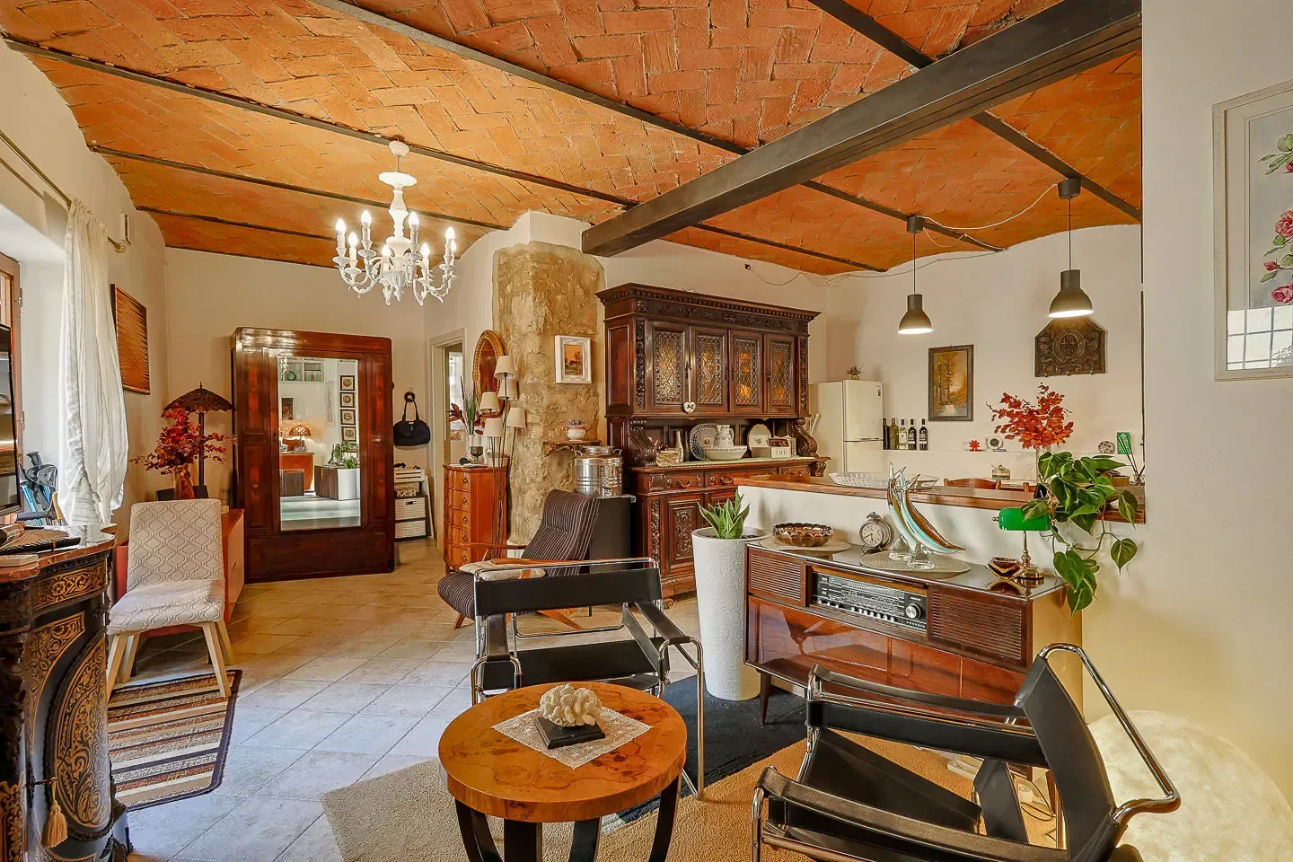 2-Bed Renovated Apartment in Medieval Village, Magliano in Toscana, Italy, €225,000