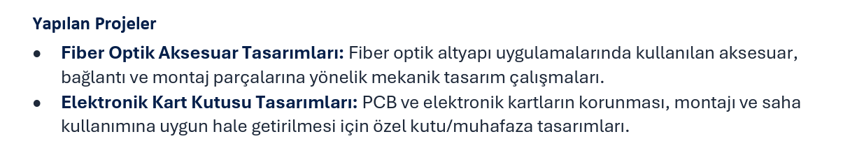 Text describing fiber optic accessories and electronic card box designs, including applications and features.