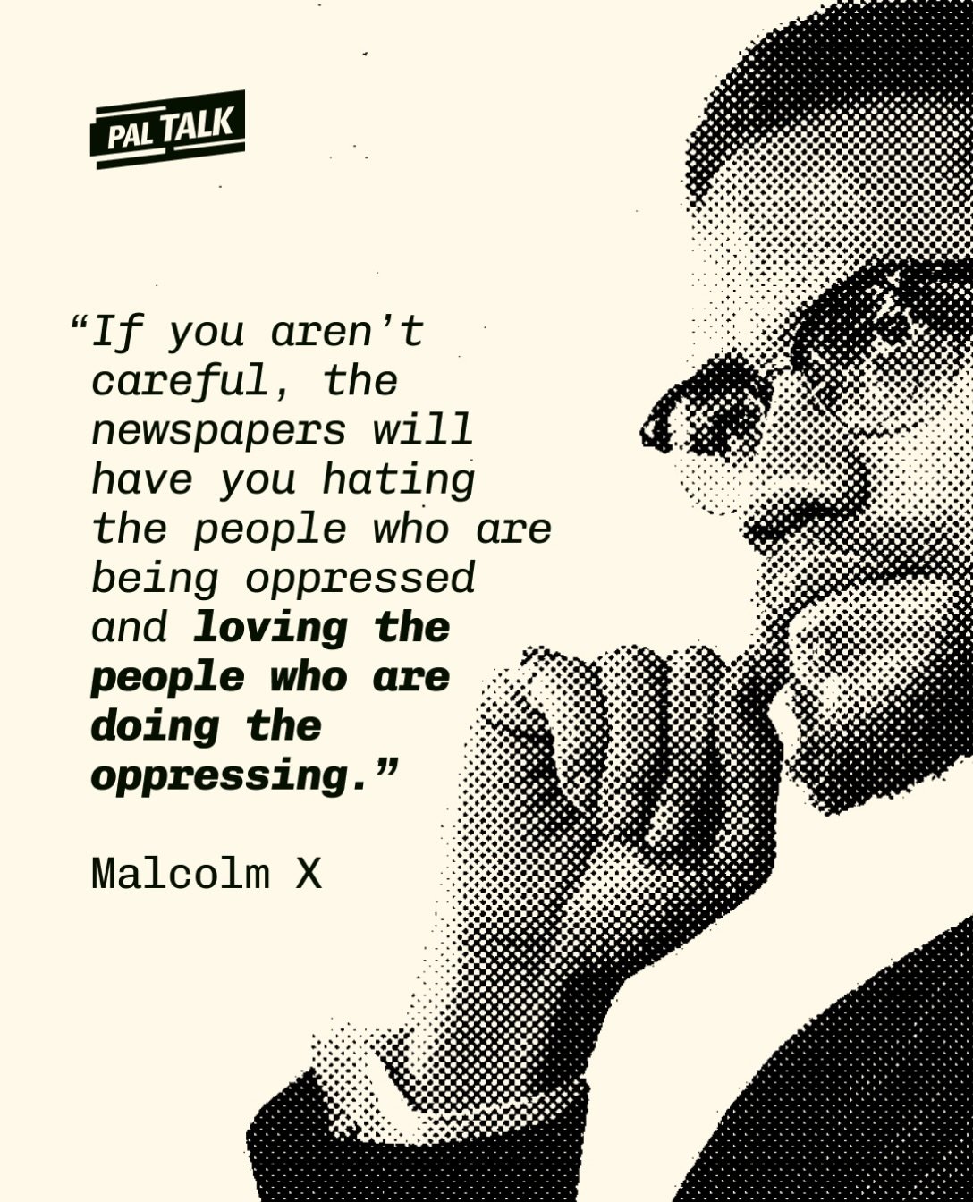 60 years later, it still lands!

Source: Malcolm X, speech at the Audubon Ballroom, Harlem, Dec. 13, 1964 (Malcolm X Speaks, 1965)
#malcomx #media #history #qoutes