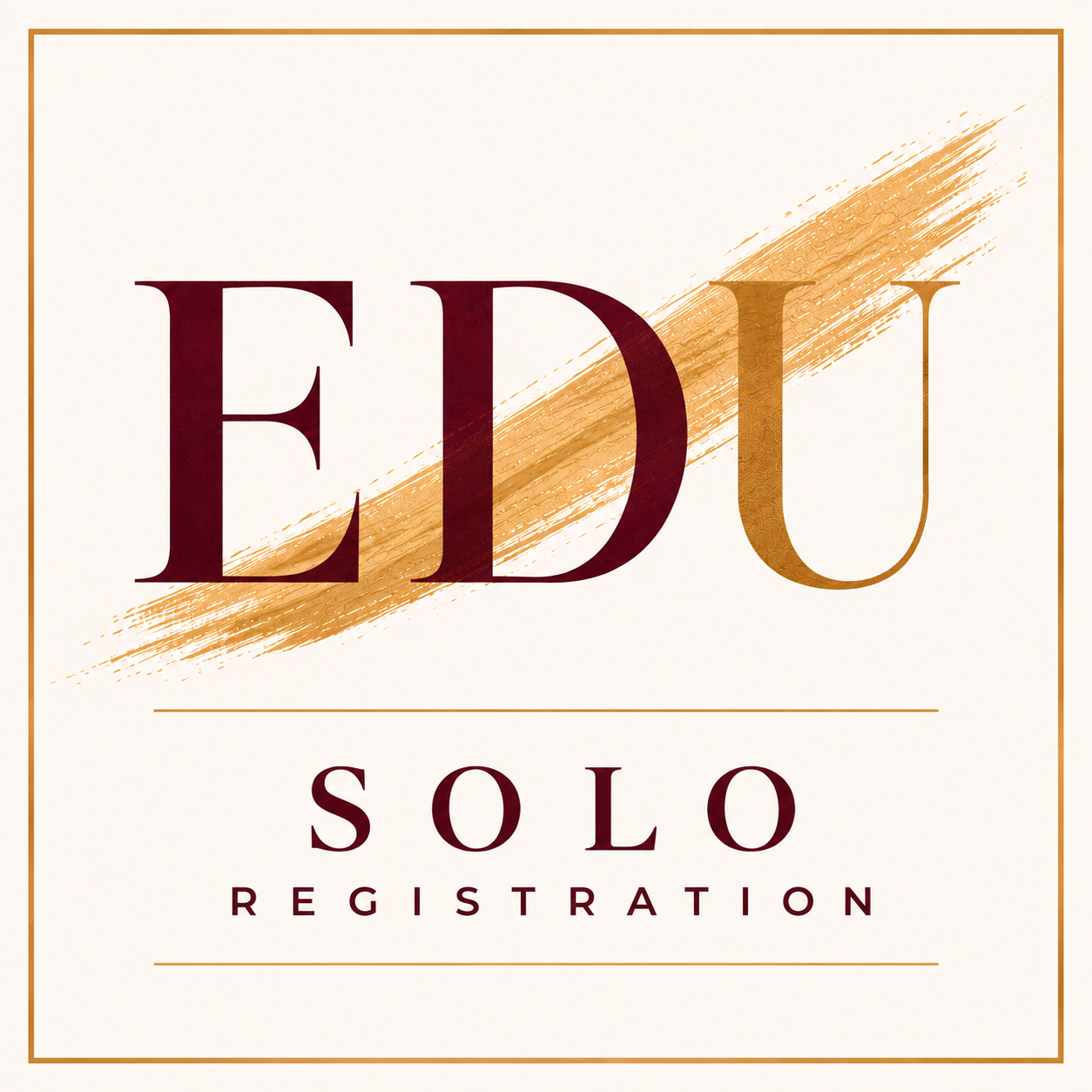 2027 Solo Registration