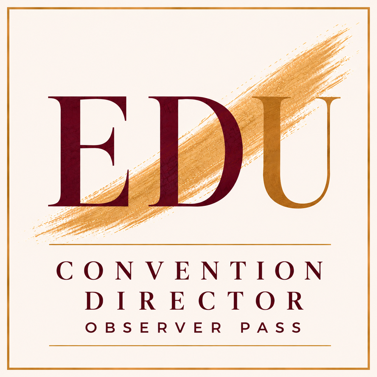 2027 Convention Additional Director Observer Pass