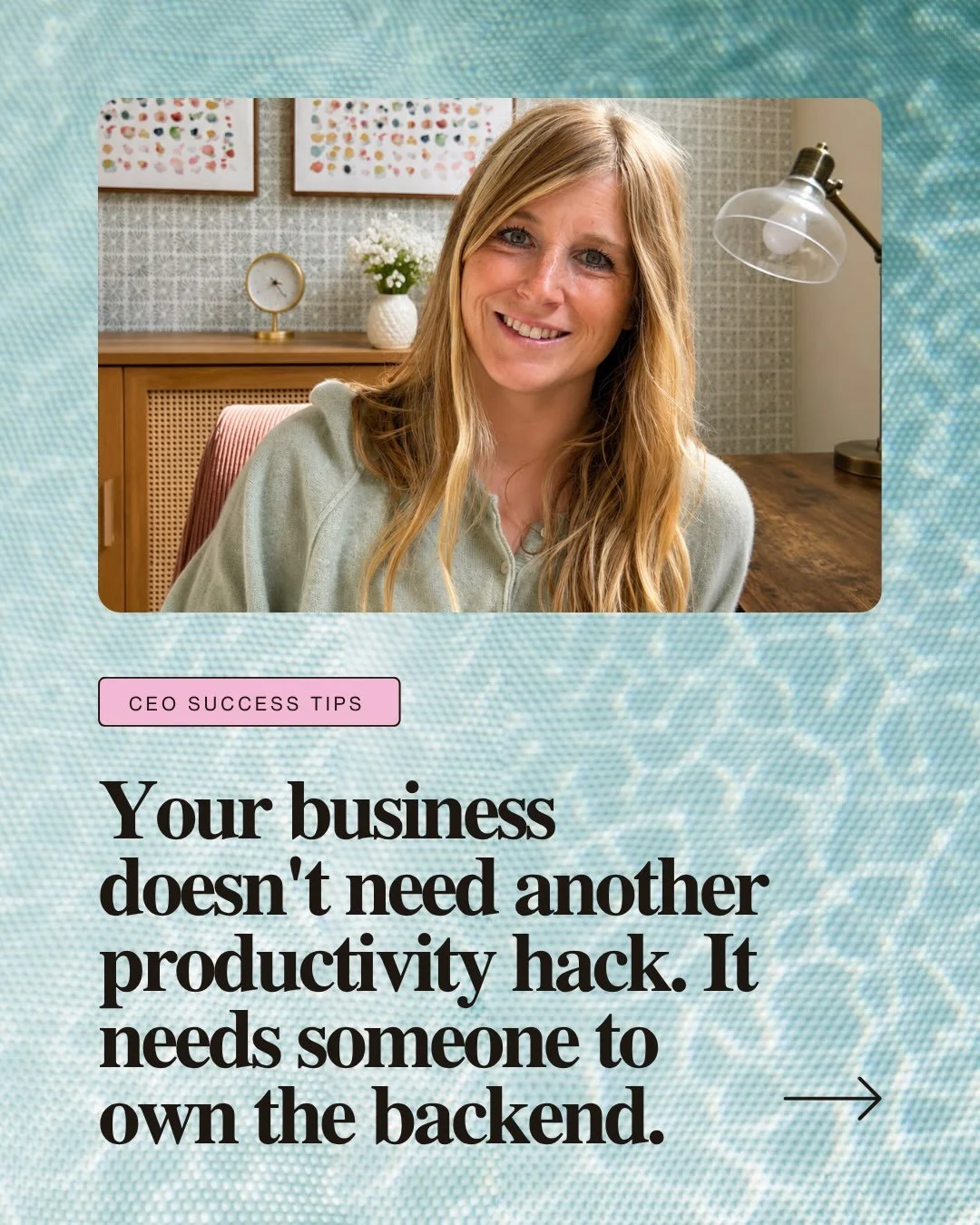 At some point, doing everything yourself stops being scrappy and starts keeping your business heavier than it needs to be.

You&rsquo;re serving your clients, creating the content, making the decisions, growing the business&hellip;

AND somehow you&r