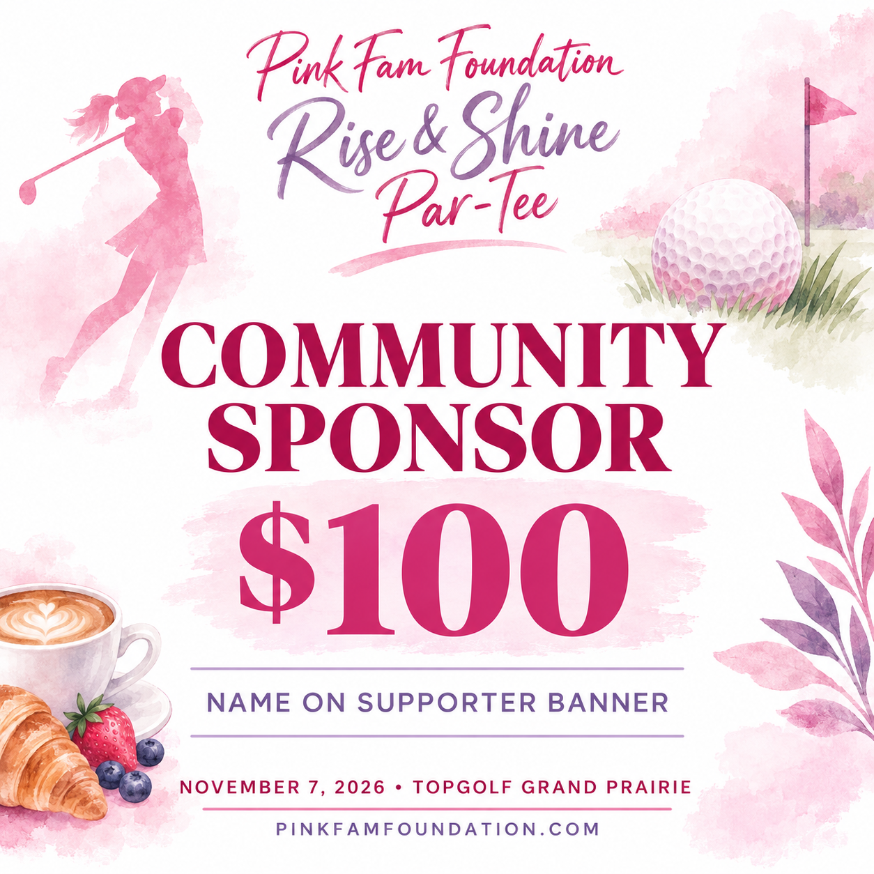Community Sponsor — $100
