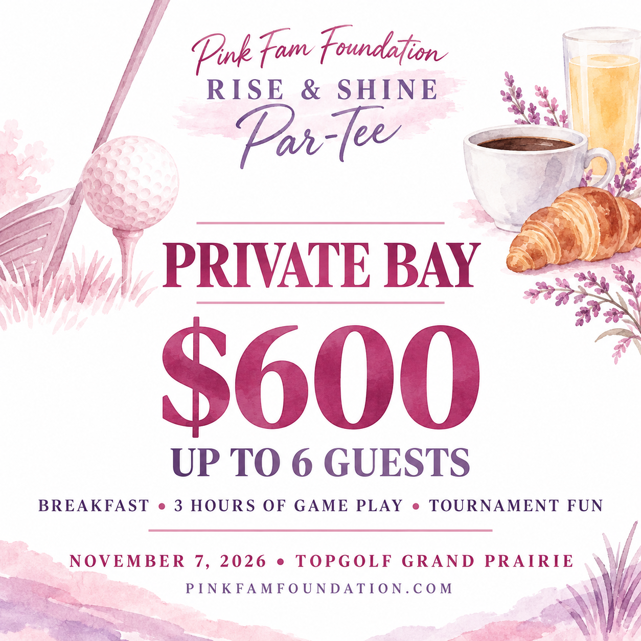 Private Bay — $600