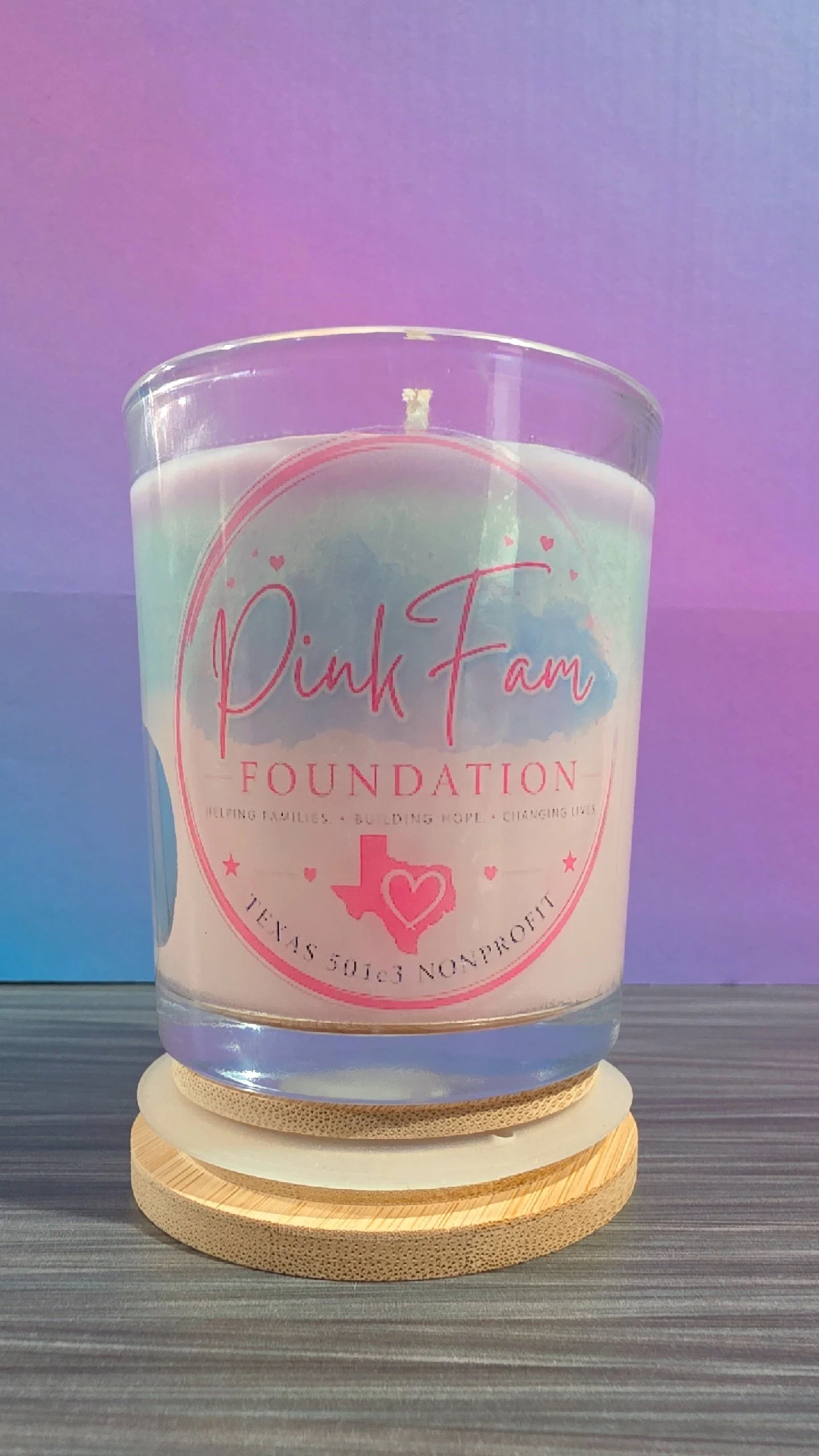 Vanilla Rose Scented Foundtion Candle