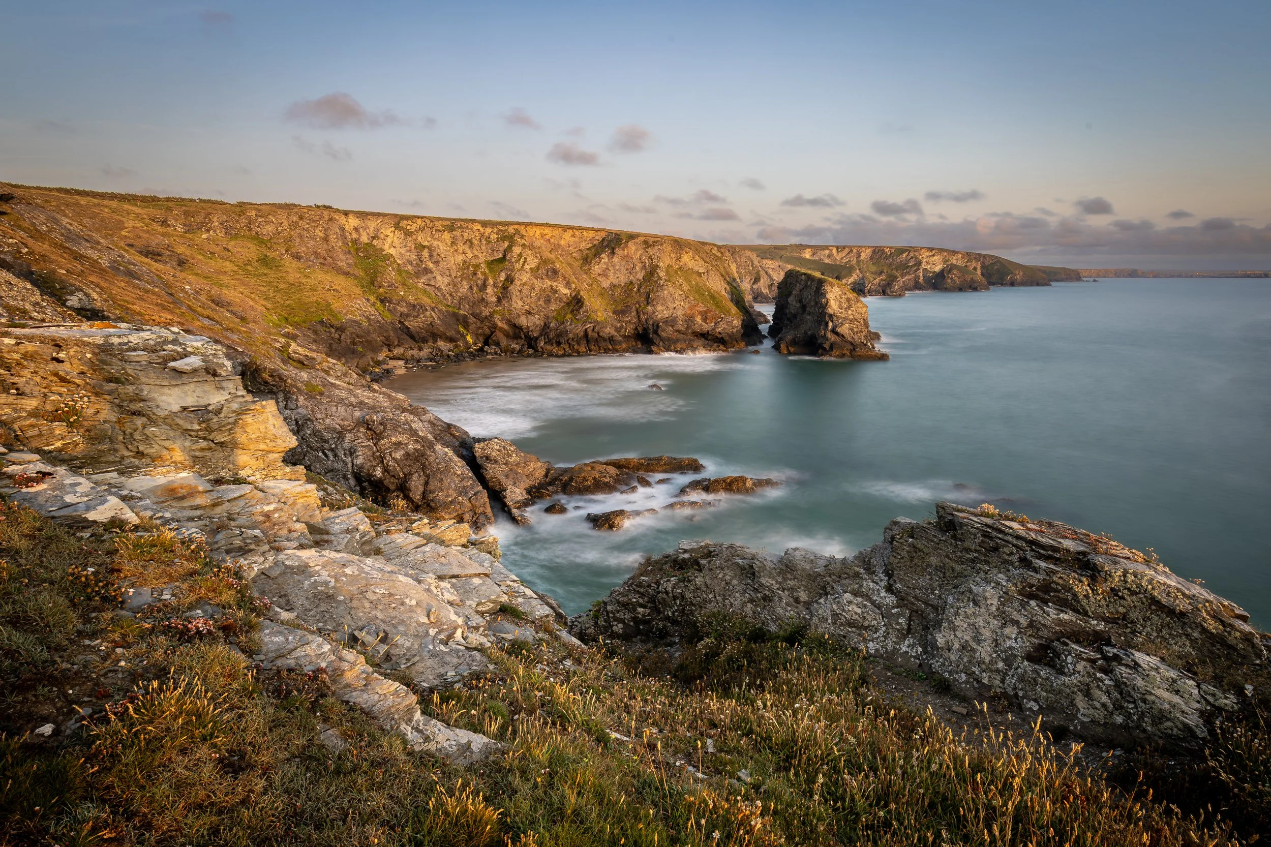 Bedruthan Steps from Park Head