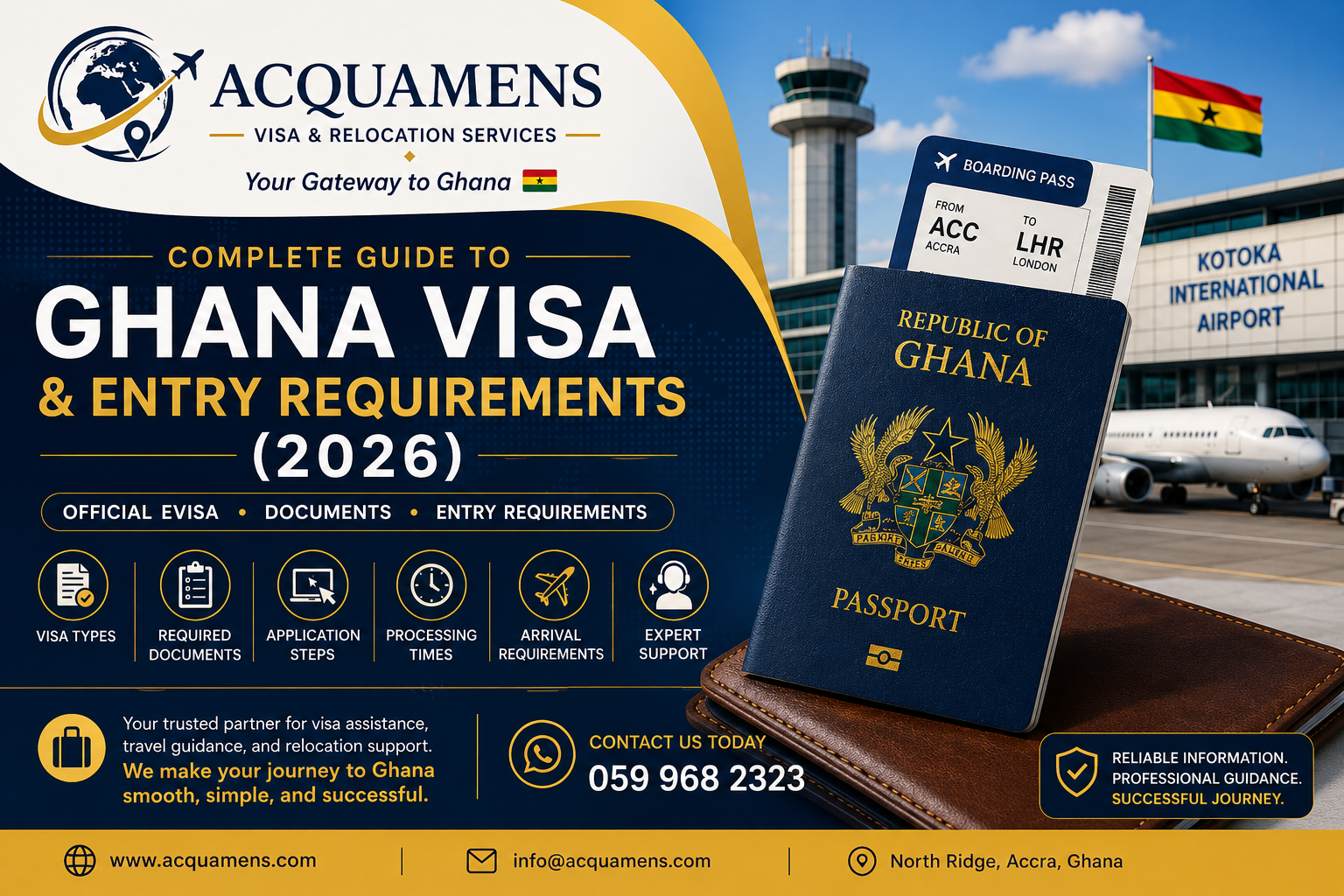 Complete Guide to Ghana Visa &amp; Entry Requirements (2026)
