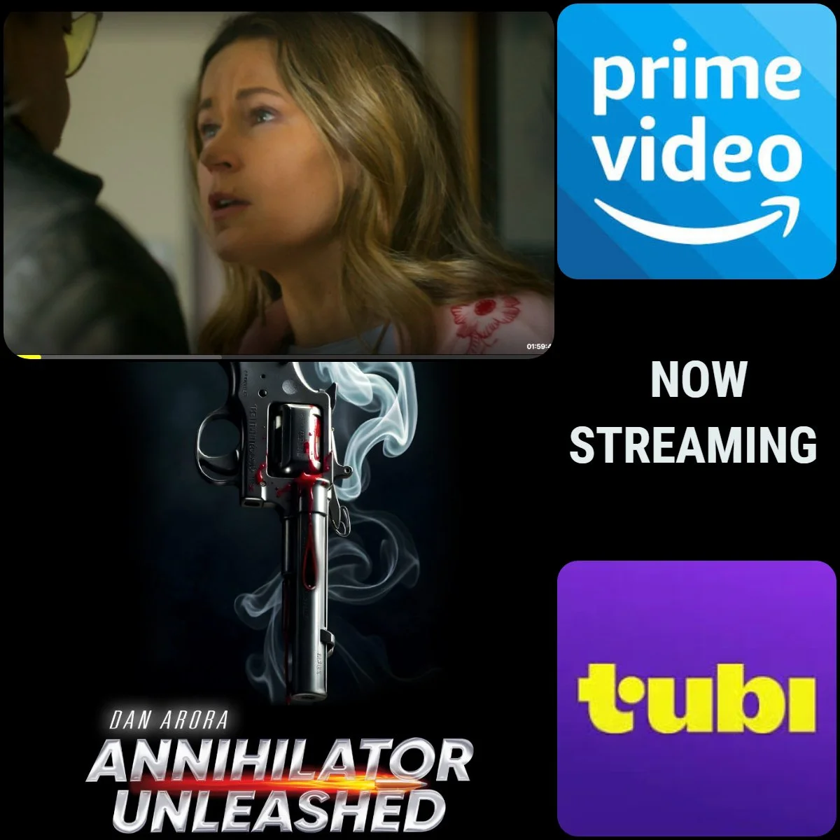 March 2026 - NOW STREAMING! Starring as The Lady in Annihilator Unleashed