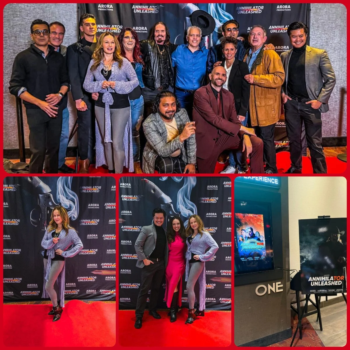 October 2025 - Red Carpet PREMIERE! Starring as The Lady in Annihilator Unleashed 