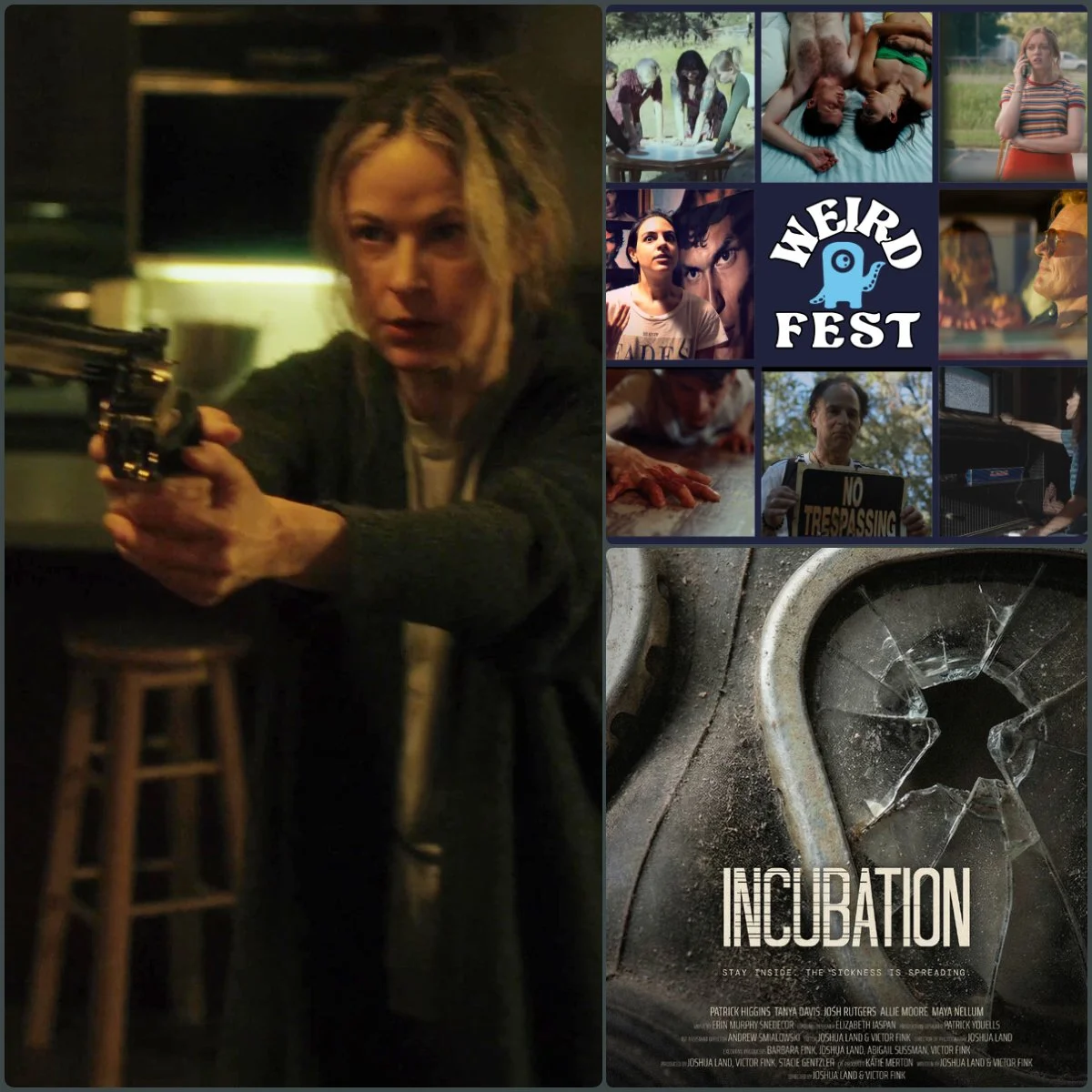 March 2026 - WORLD PREMIERE! Starring as Helen in Incubation - WINNER - MidWest WeirdFest (WI) -  BEST THRILLER FILM